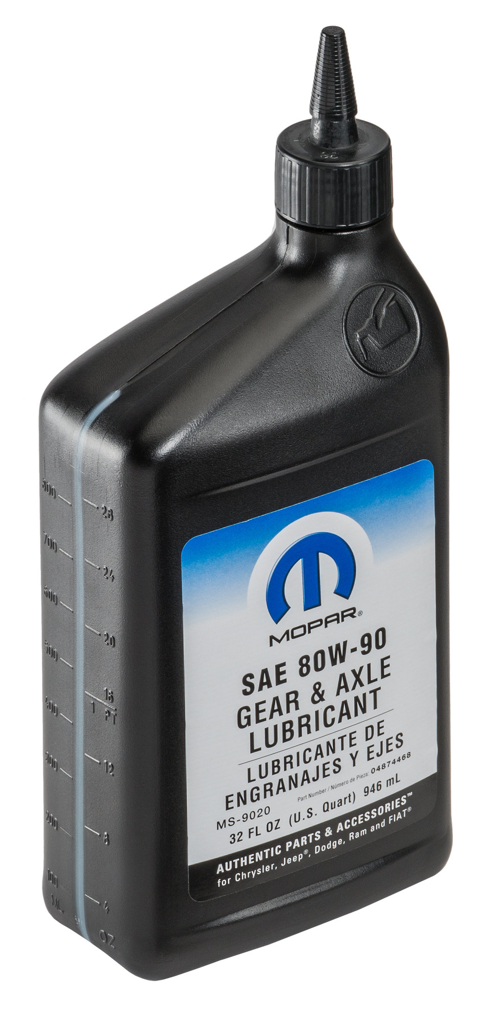 Mopar 68218041AA Gear & Axle Lubricant SAE 80W-90 for Jeep Vehicles |  Quadratec