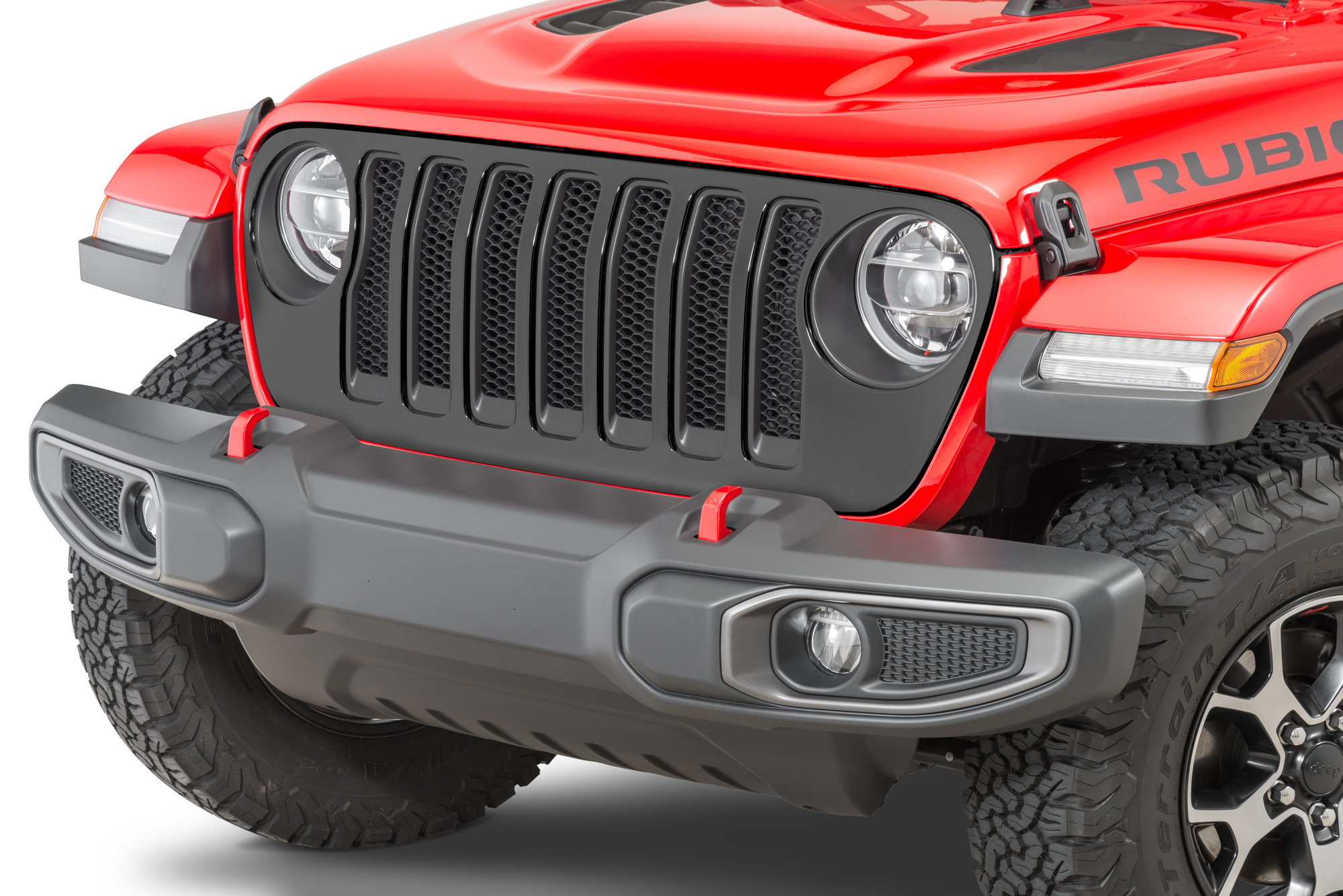 Mopar 82215114 Satin Black Grille for 18-21 Jeep Wrangler JL | Quadratec