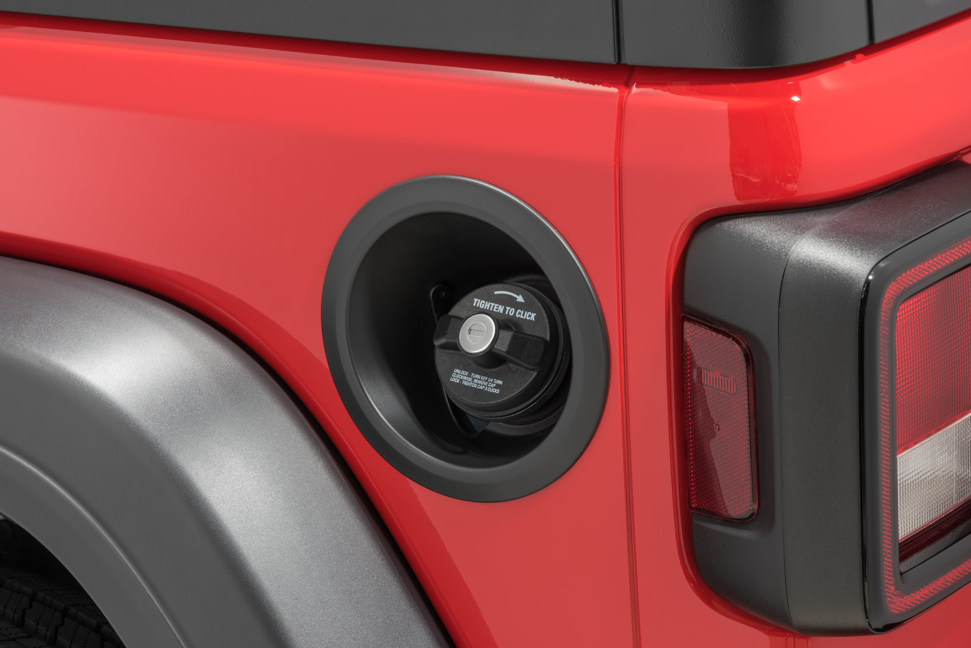 Arriba 42+ imagen jeep wrangler jl locking gas cap