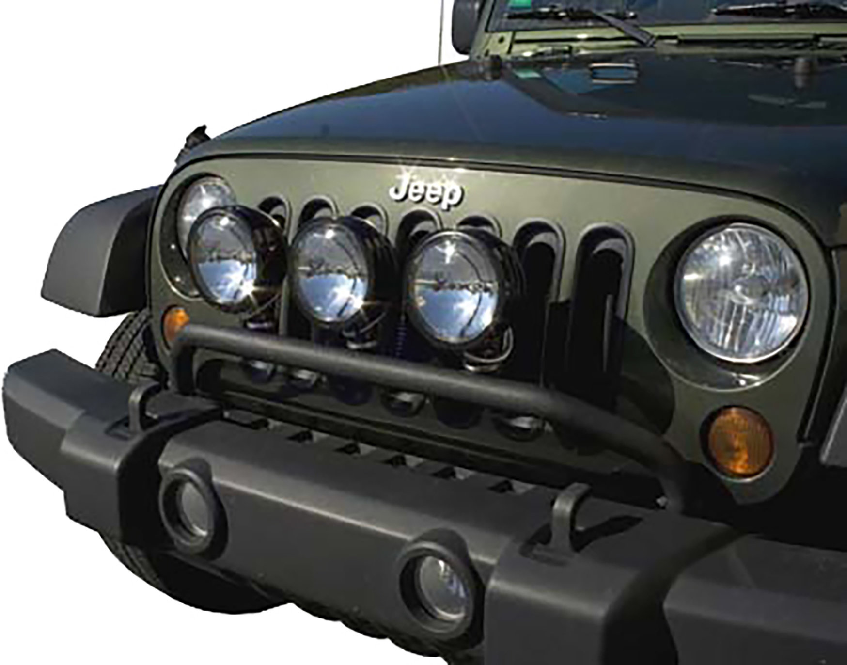 Jeep liberty sales factory light bar