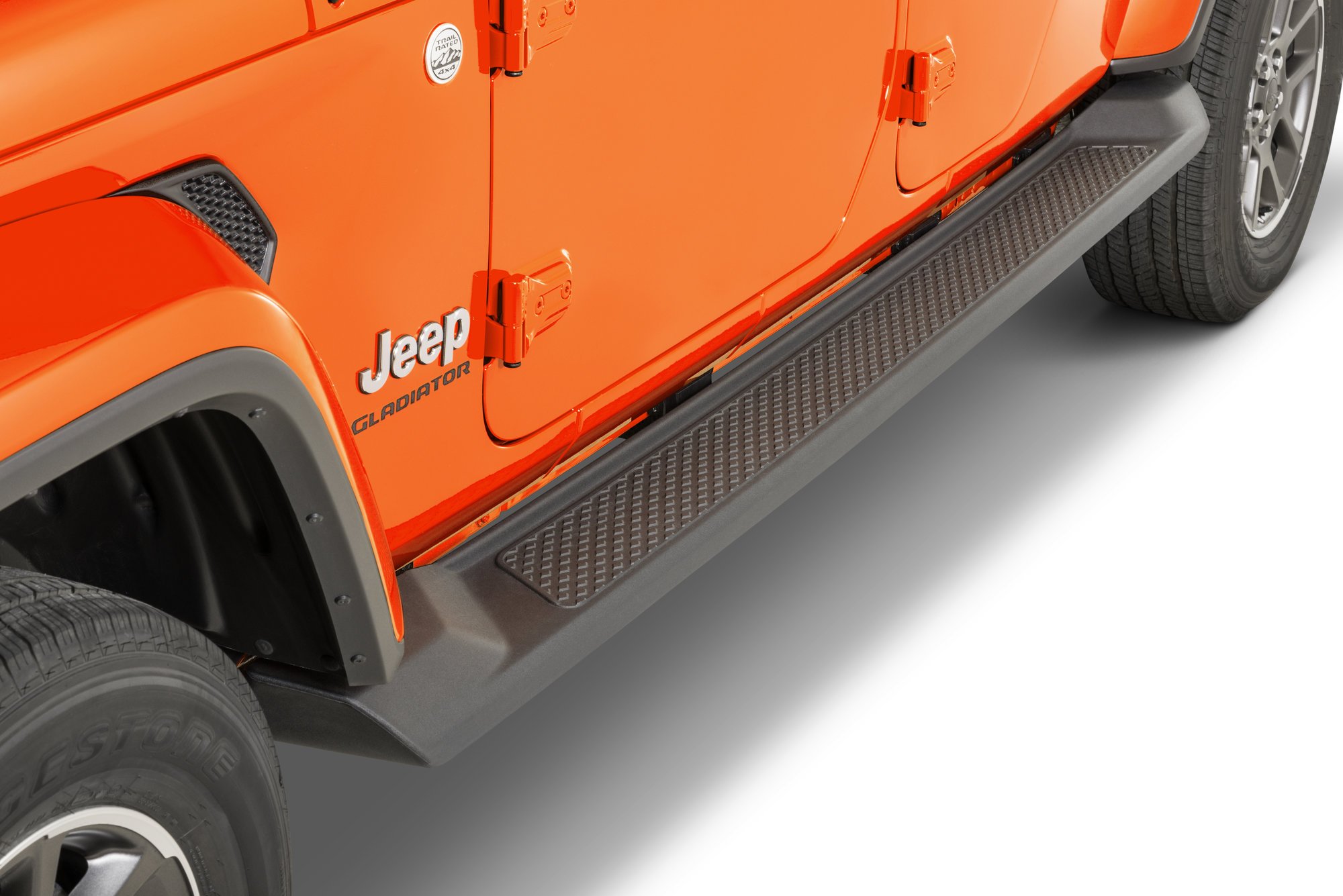 Mopar Tubular Side Steps for 2007-2018 Wrangler JK 