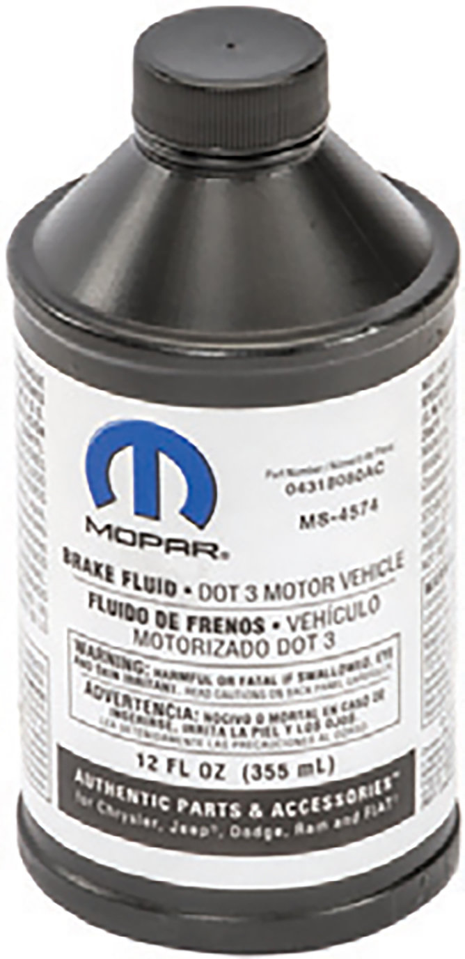 Mopar 4318080AD Standard Brake Fluid for 07-19 Jeep Wrangler JK & JL and  2020 Gladiator JT | Quadratec