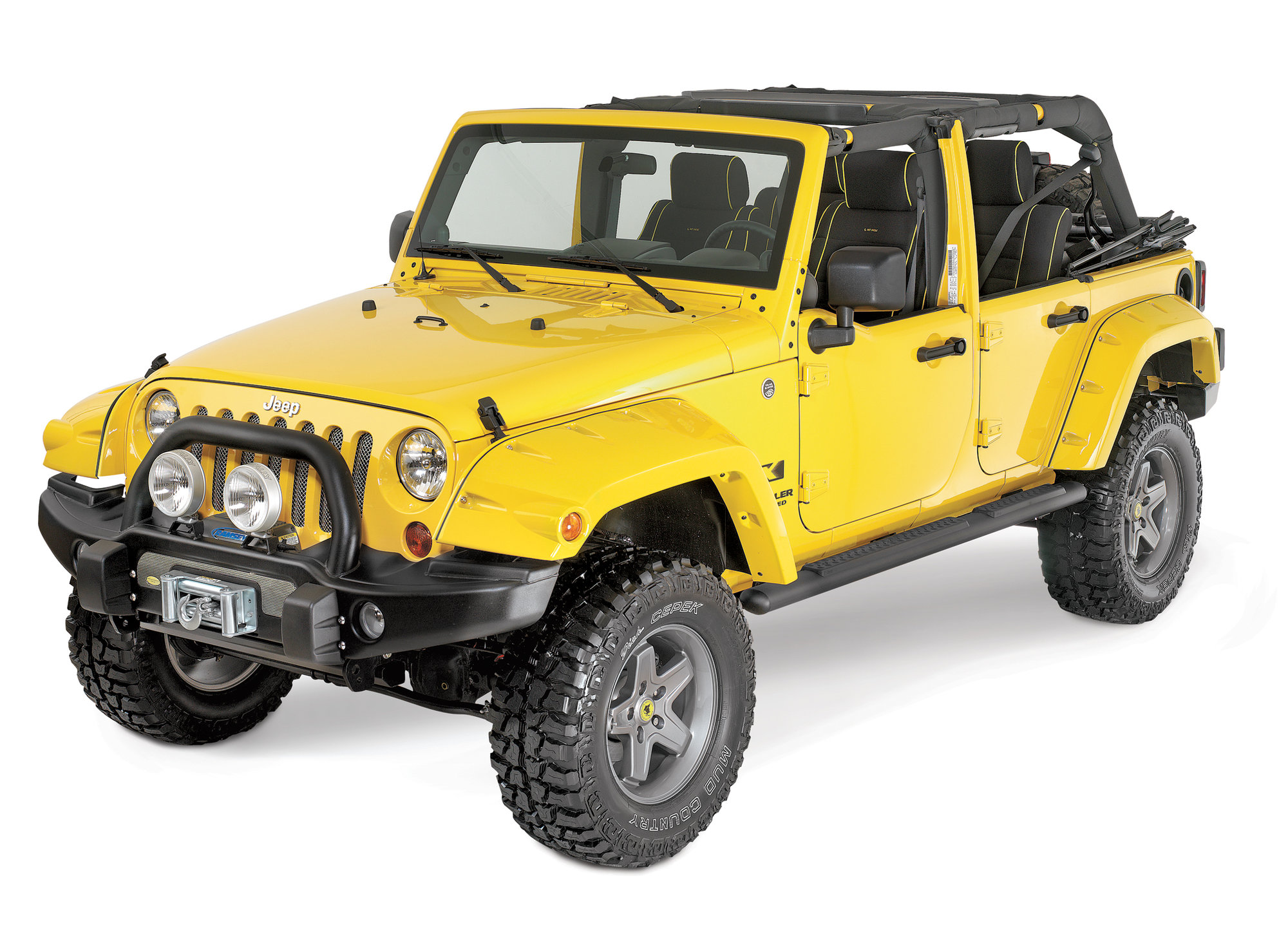Mopar Front Half Steel Door Kit for 07-18 Jeep Wrangler and Wrangler  Unlimited JK | Quadratec