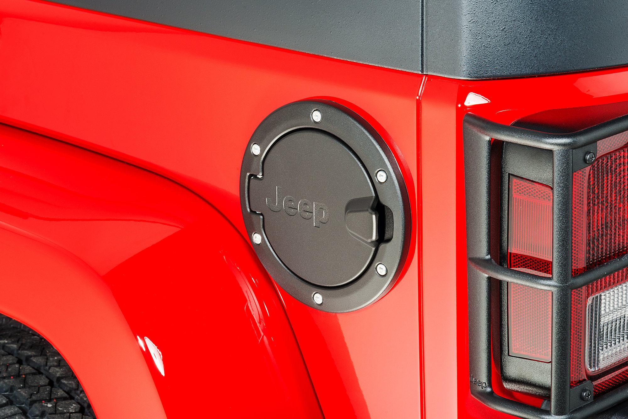 Jeep jk gas cover new arrivals