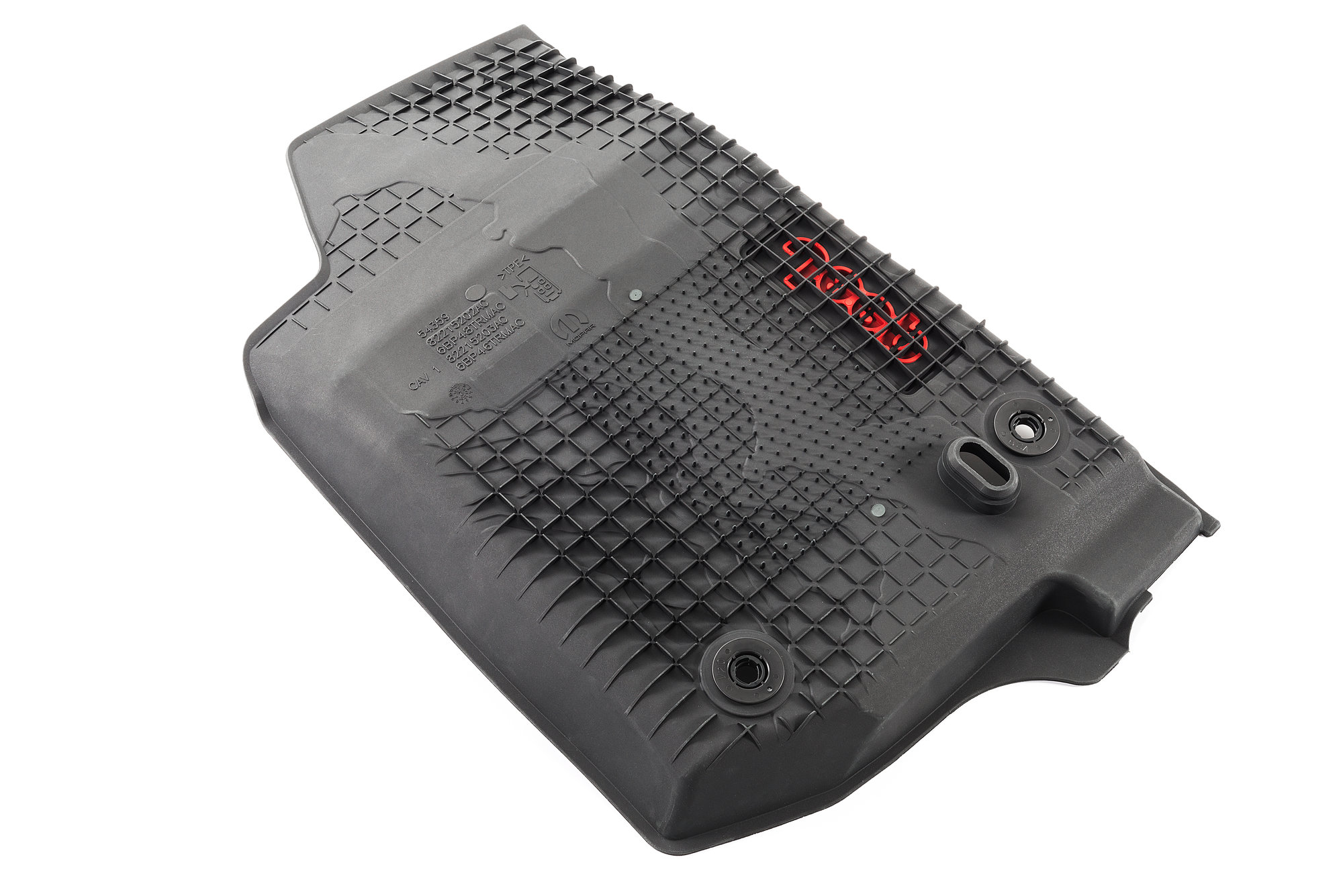 Mopar 82215202ad All Weather Front Amp Rear Floor Liner Pair