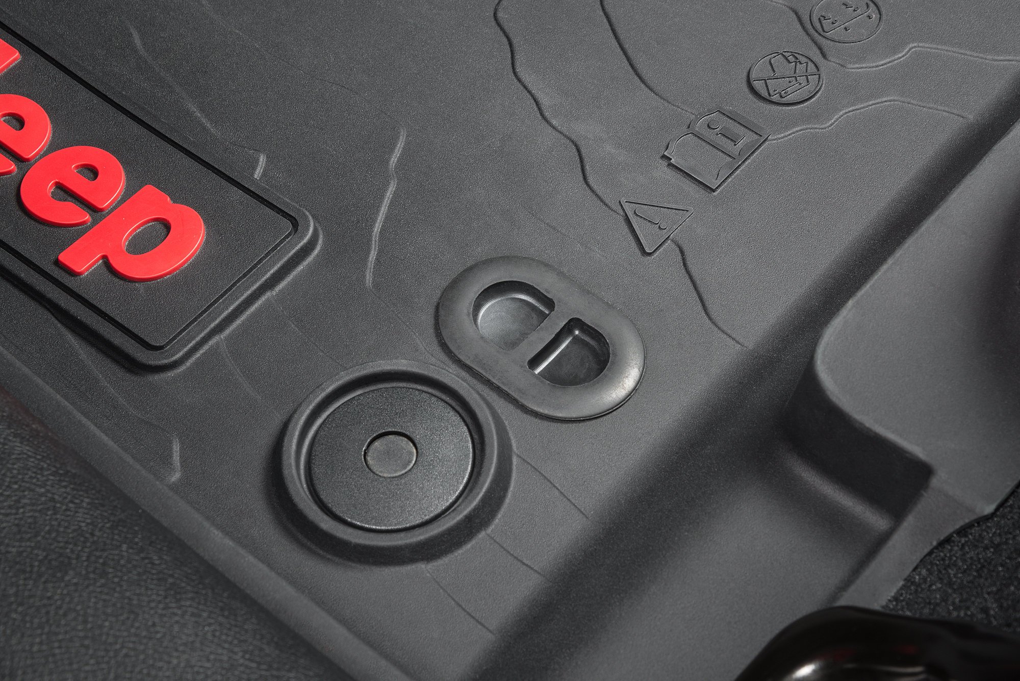 Mopar AllWeather Front & Rear Floor Liner Set for 1824 Jeep Wrangler