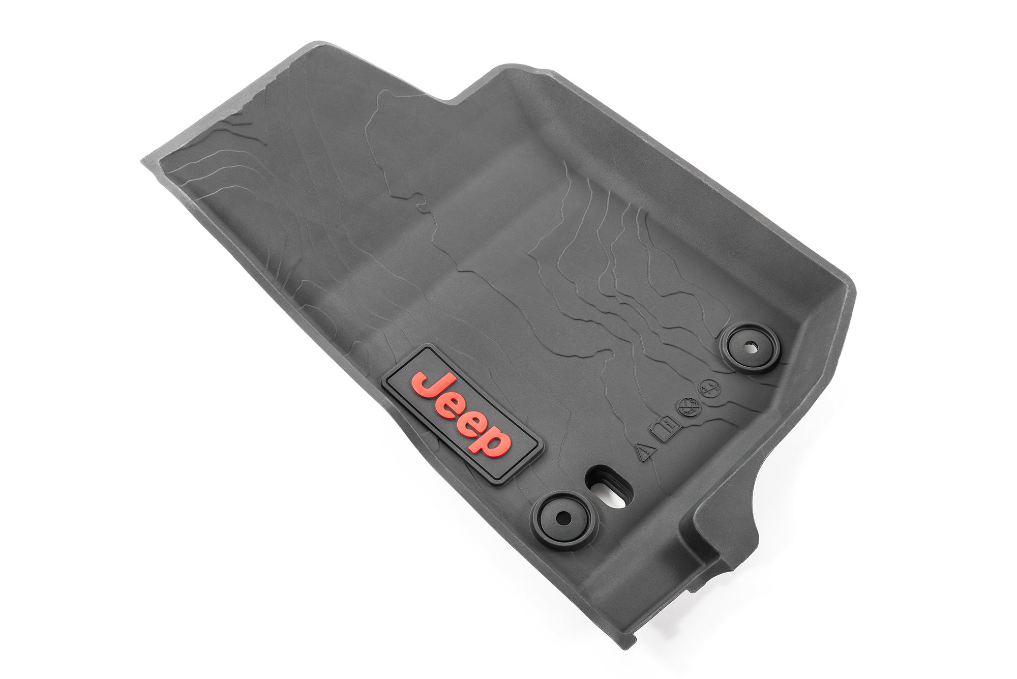 Mopar AllWeather Front & Rear Floor Liner Set for 1824 Jeep Wrangler JL Unlimited Quadratec