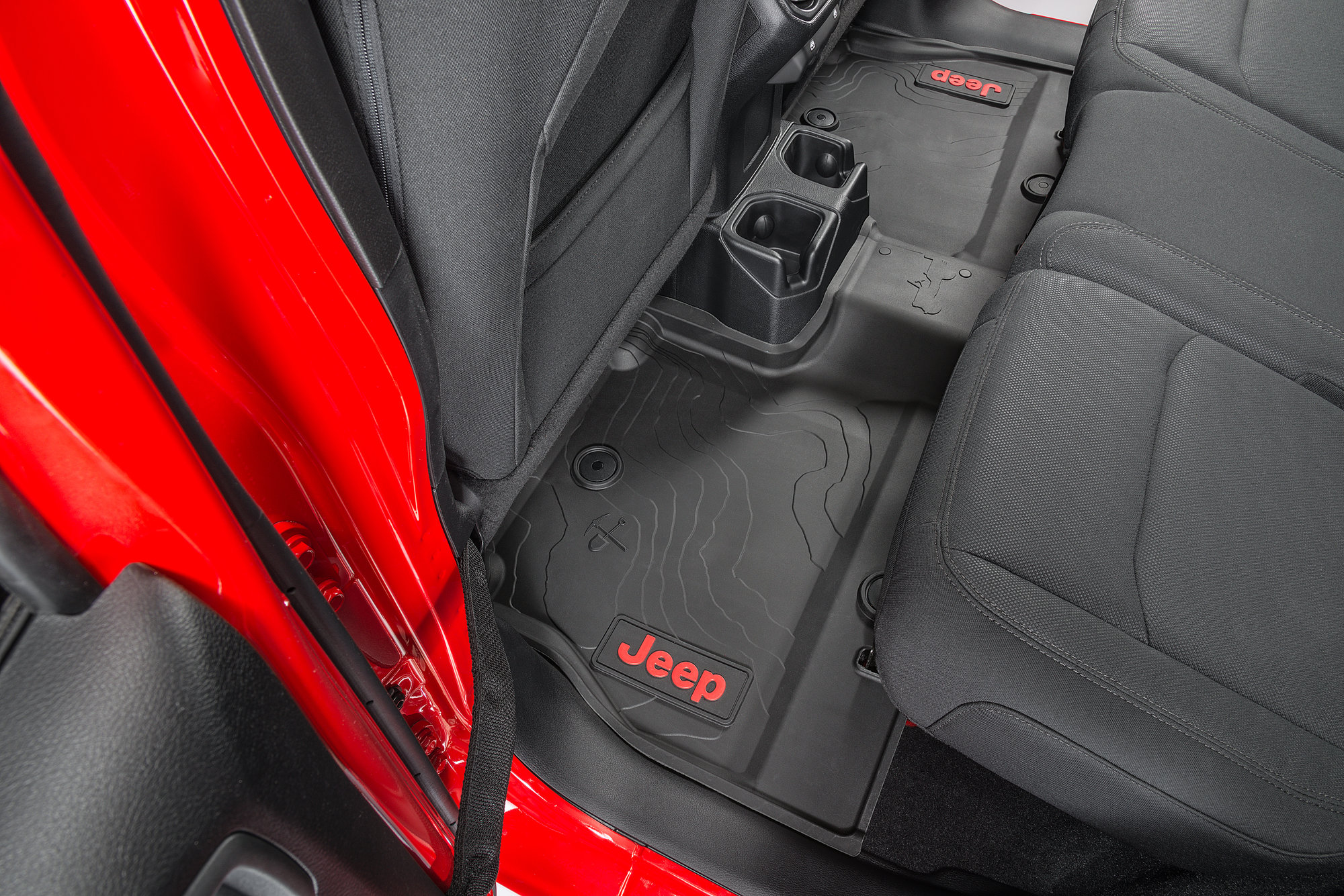 Mopar 6bp46tx7ad All Weather Front Amp Rear Floor Liner Set
