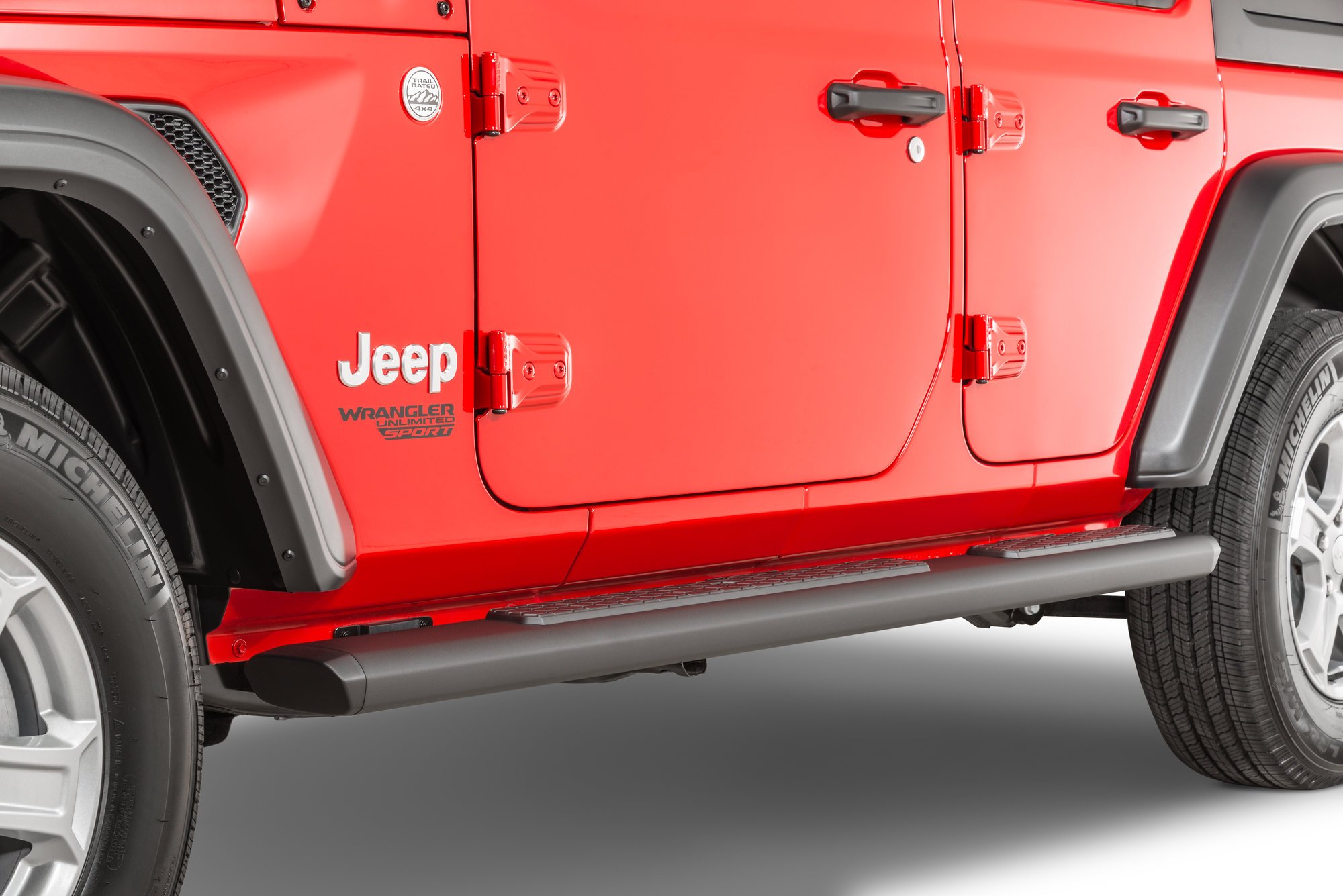Mopar 82215329 Tubular Side Steps For 18 20 Jeep Wrangler Jl Unlimited Quadratec
