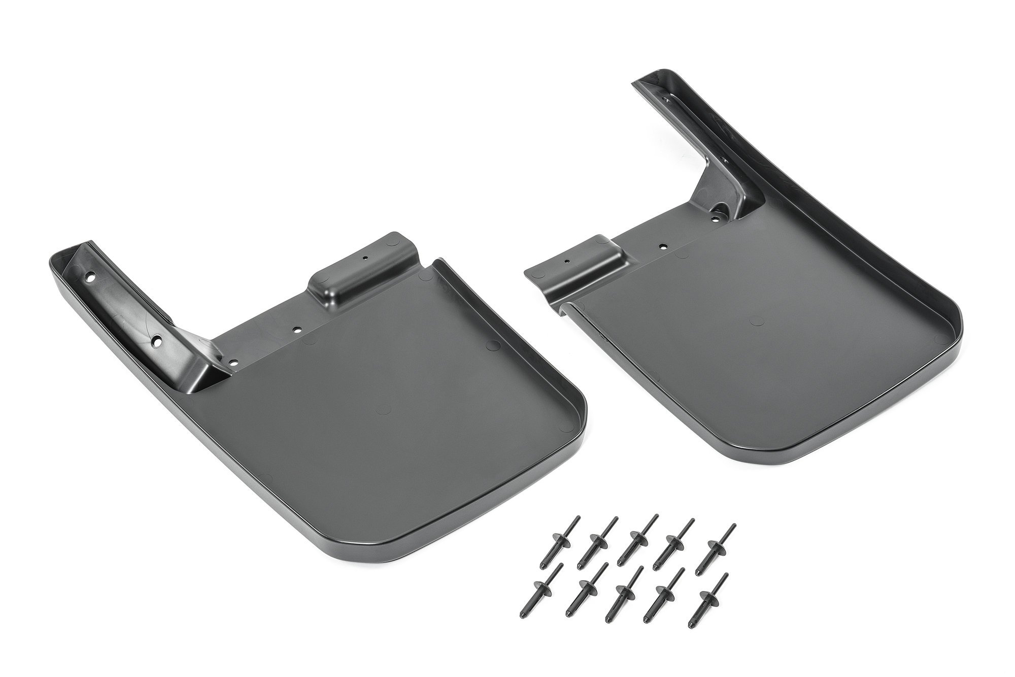 Mopar 82215332AB Front Molded Splash Guards for 1820 Jeep Wrangler JL & Gladiator JT Quadratec