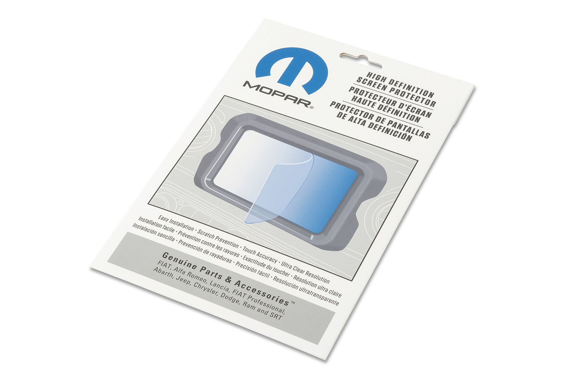 Mopar 82215337 Media Center Screen Protector for 18-20 Jeep Wrangler JL &  Gladiator JT with 