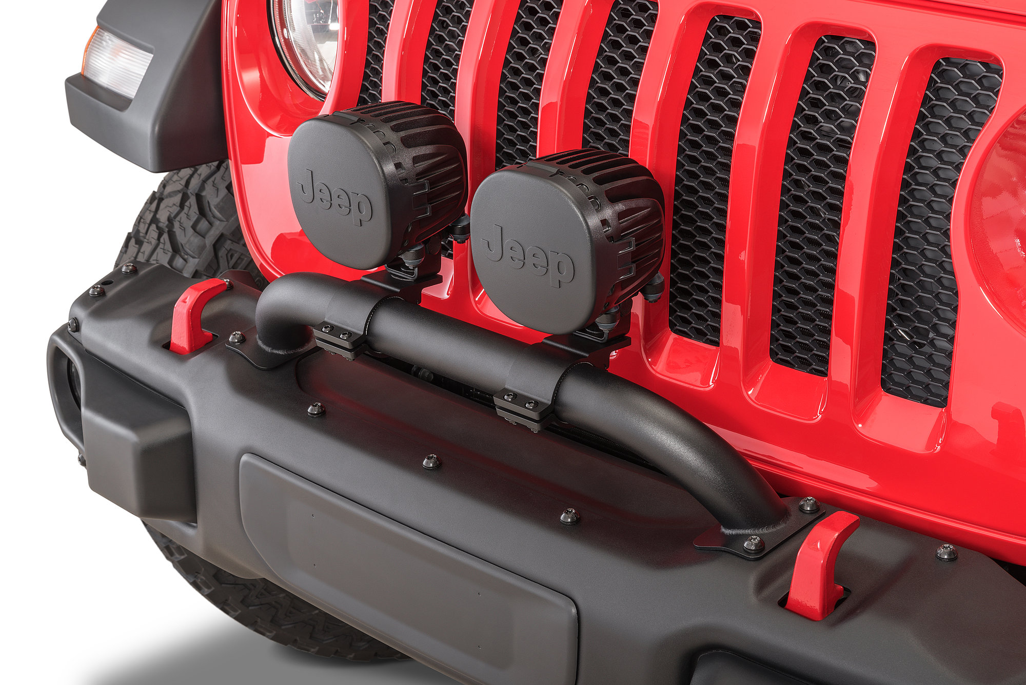 Mopar 82215729 Winch Guard Light Mounting Bracket For 18