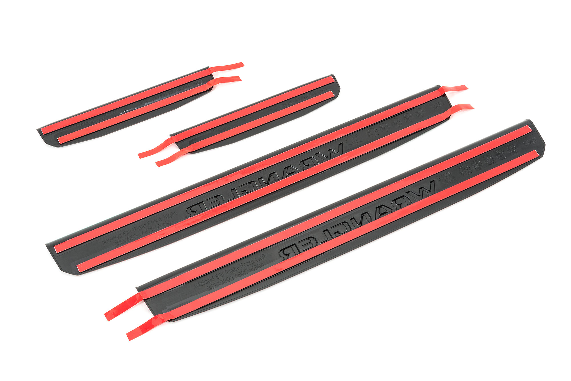 Mopar 82215394 Door Sill Guards For 18 20 Jeep Wrangler Jl