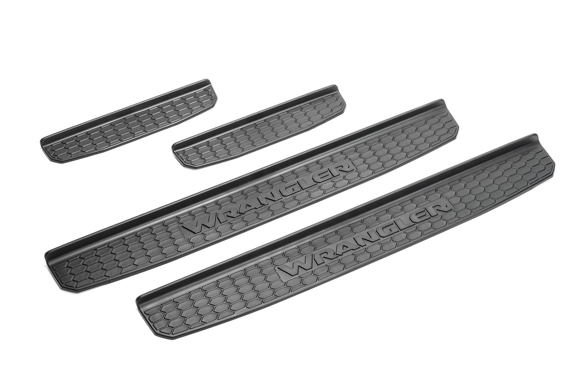 MFC for 2018-2019 Jeep Wrangler JL 4 Door Sill Guards Door Step Sill Scuff Plate Protectors 