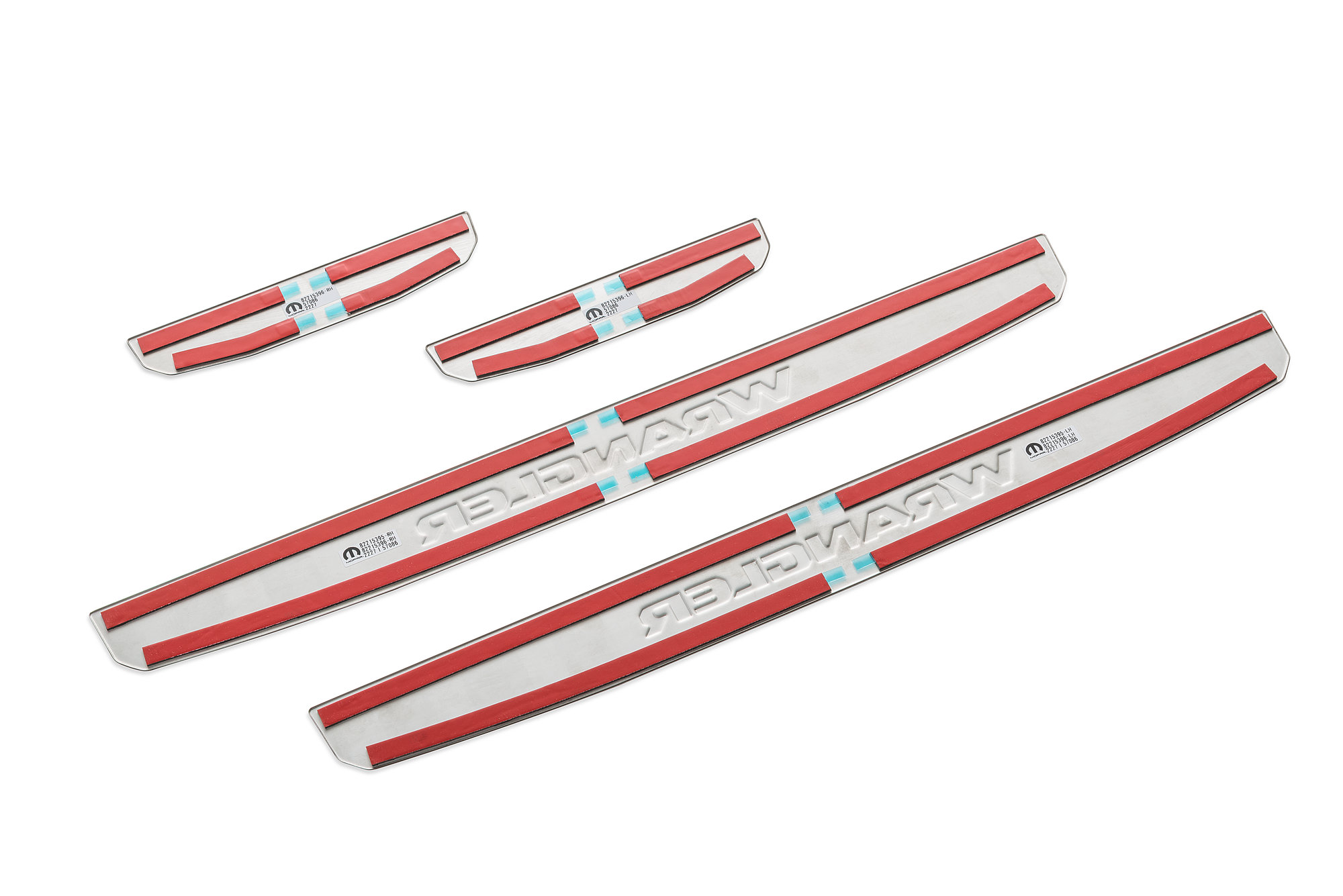 Mopar 82215396AB Stainless Steel Door Sill Guards for 1824 Jeep