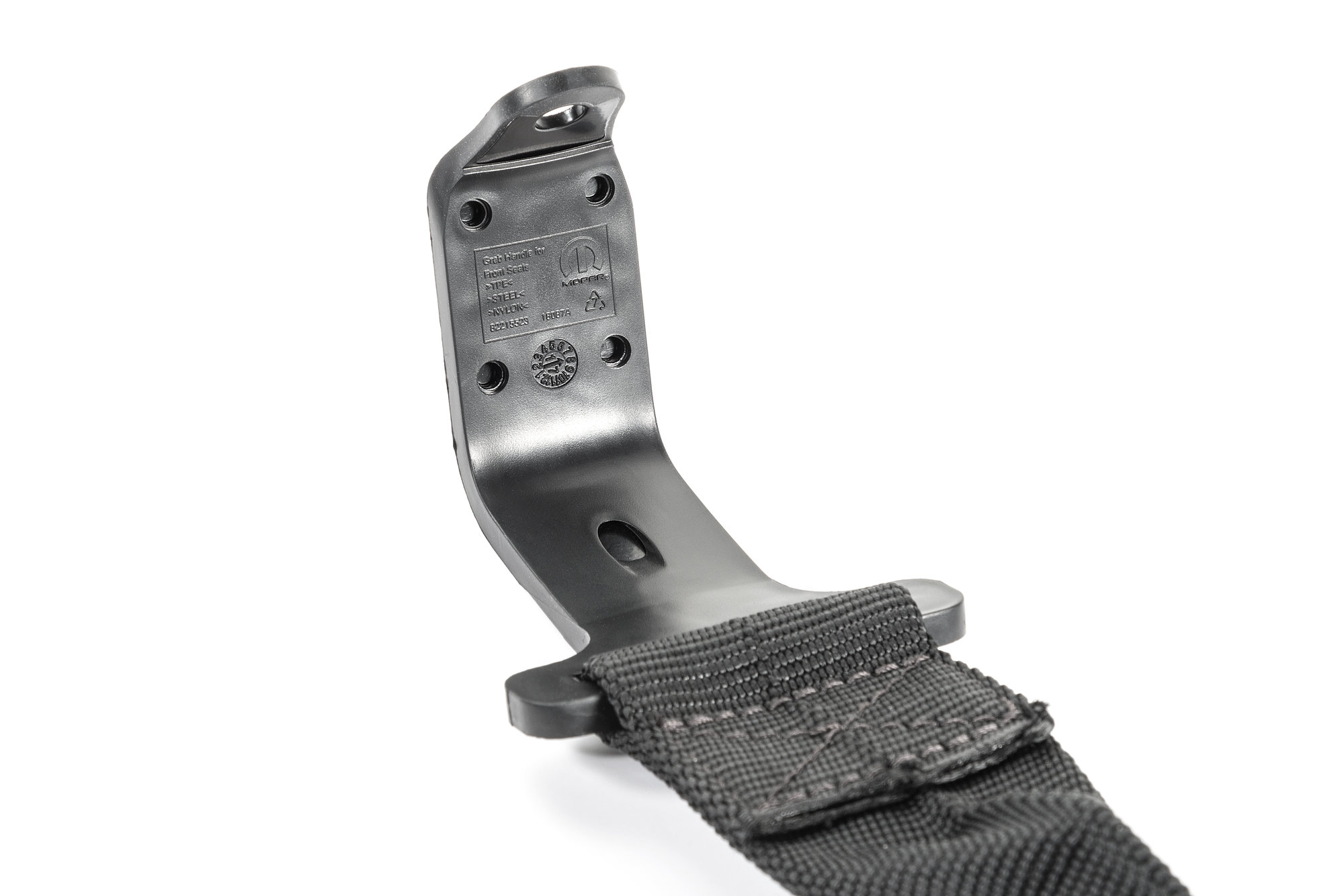 Mopar 82215523AC Front Grab Handle Pair for 18-23 Jeep Wrangler JL