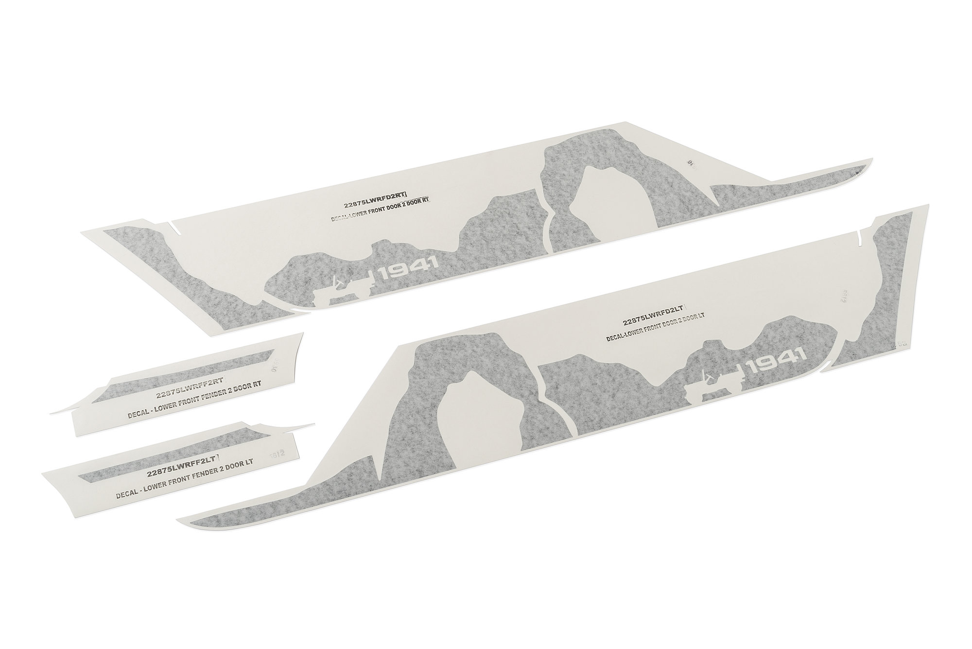 Mopar 82215730 Mountain Side Graphic for 18-20 Jeep Wrangler JL