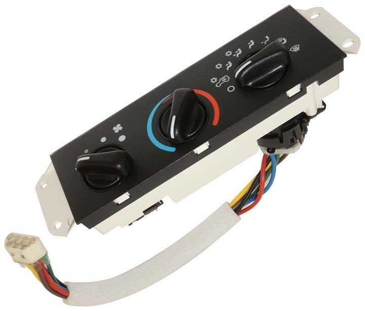 Mopar 55037612AA Air Conditioning & Heater Control Unit for 02-04 Jeep  Wrangler TJ | Quadratec