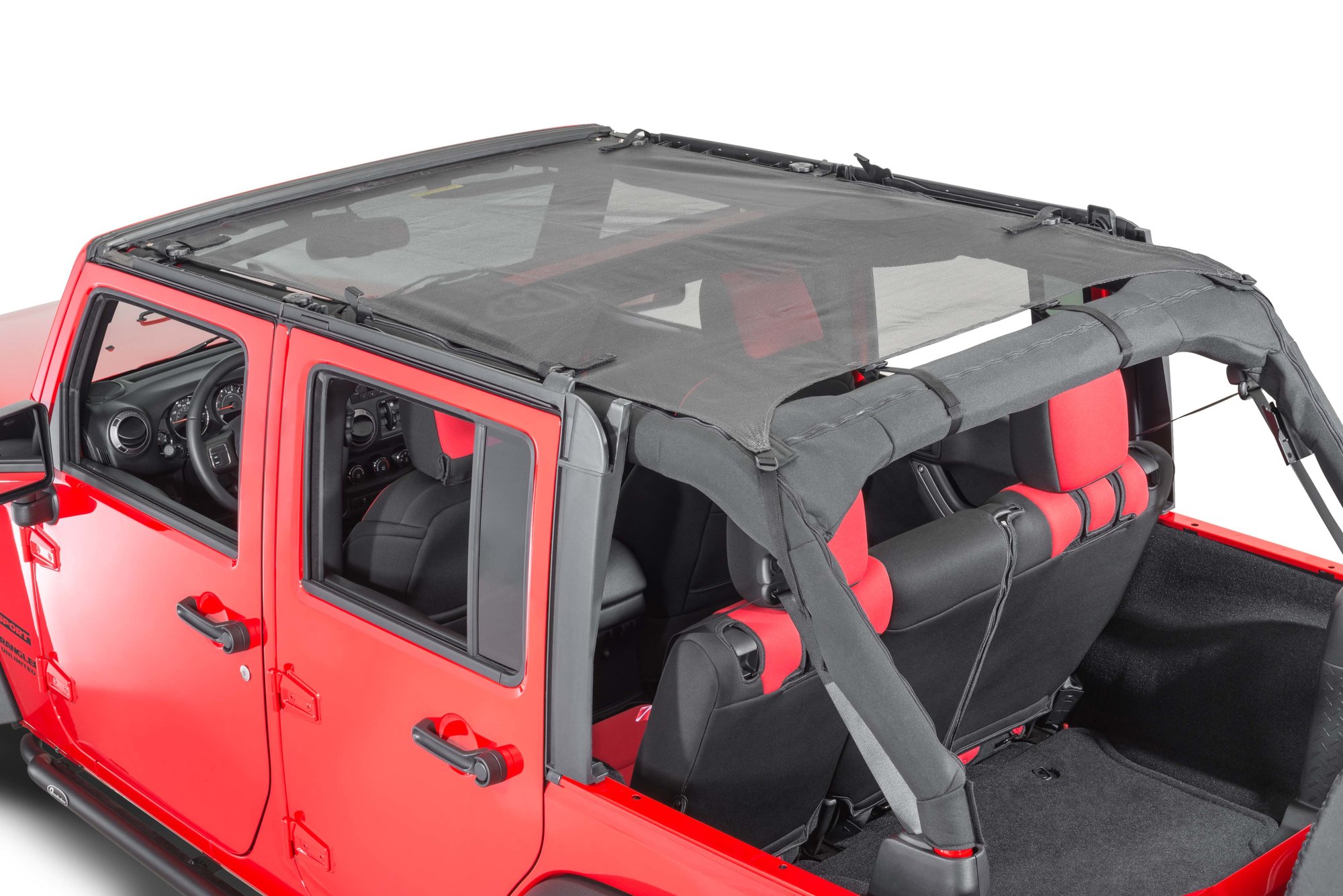 Mopar 82214319 Mesh Sun for 0718 Jeep Wrangler Unlimited JK 4