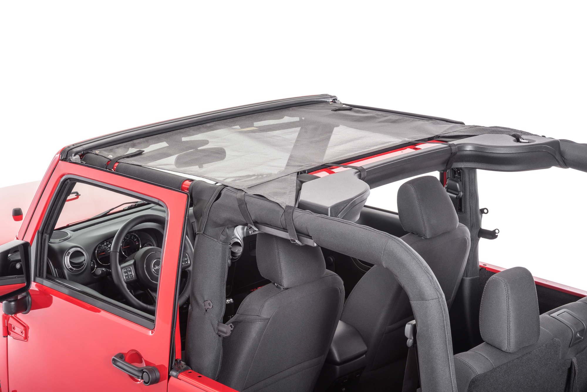 Mopar 82214319 Mesh Sun Bonnet For 07 18 Jeep Wrangler Jk
