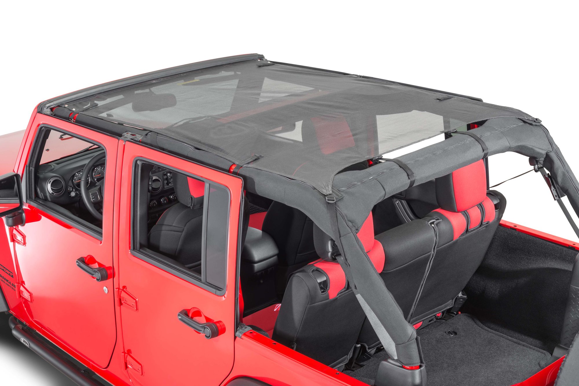 jeep gladiator mesh sun bonnet