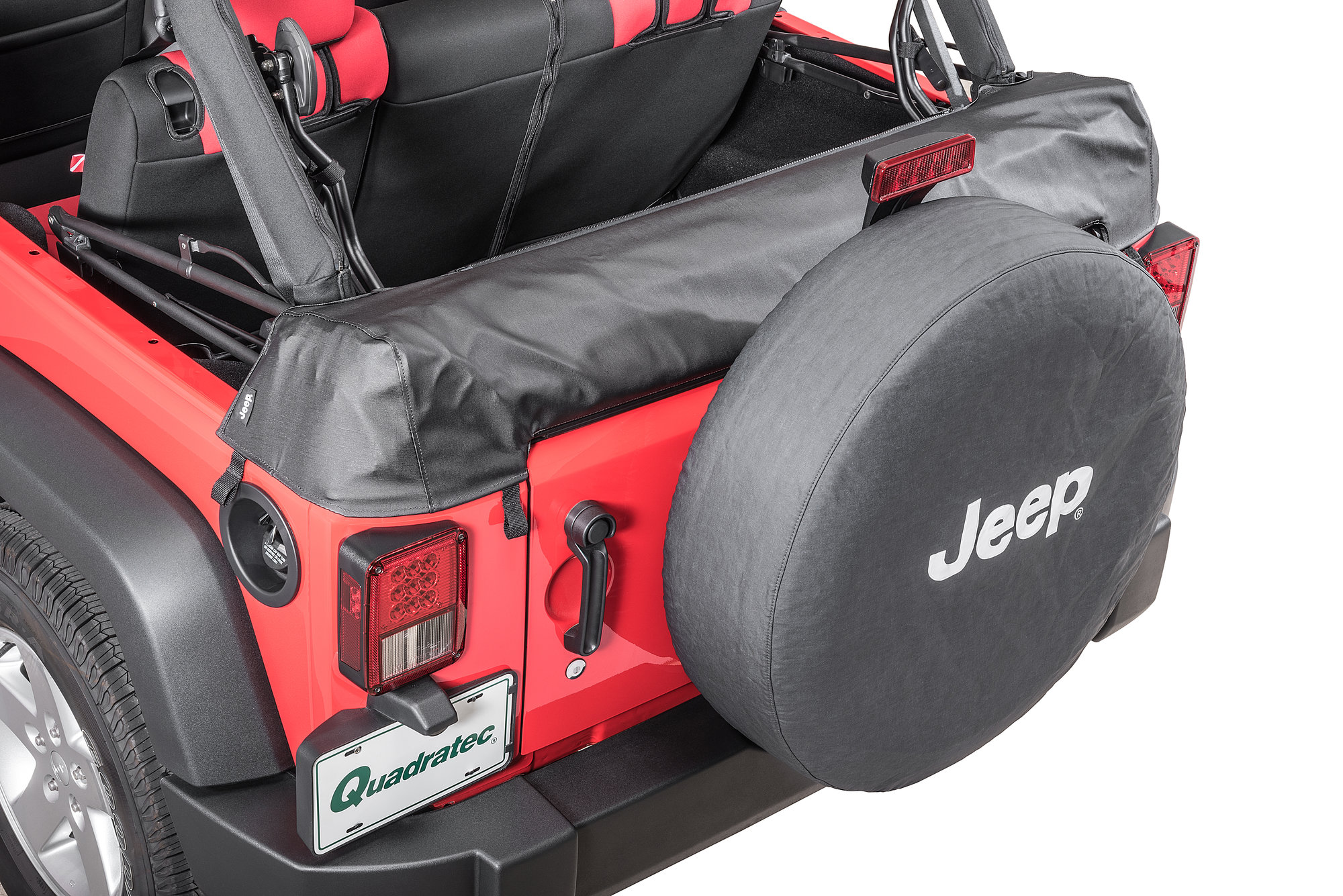 Mopar 82213862 Soft Top Storage Boot for 11-18 Jeep Wrangler Unlimited JK 4  Door | Quadratec