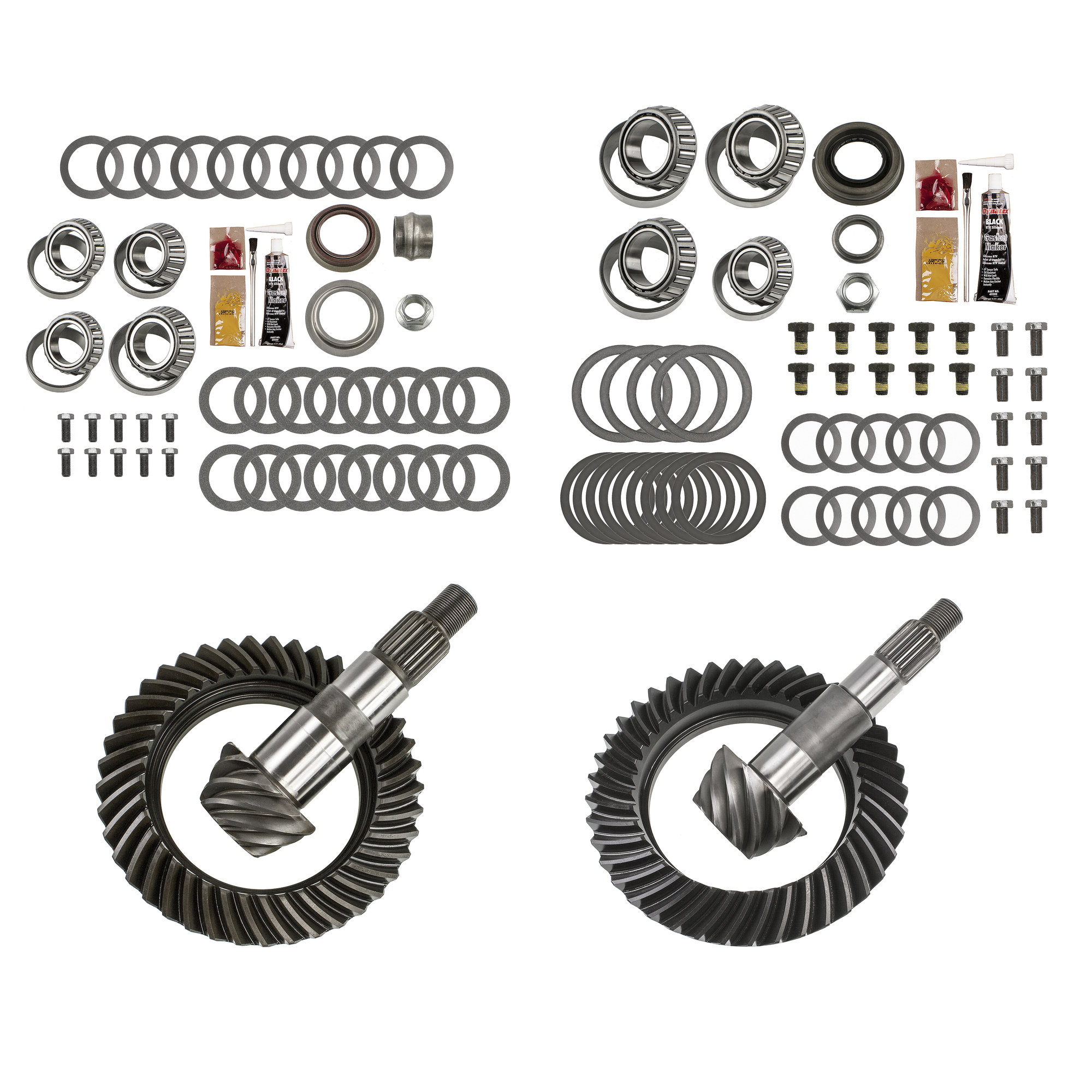 Motive Gear Performance Differential MGK-112 Motive Gear-Differential Complete Ring and Pinion Kit-Jeep TJ-Front and Rear Differential Ring and Pinon Front and Rear Complete Kit 