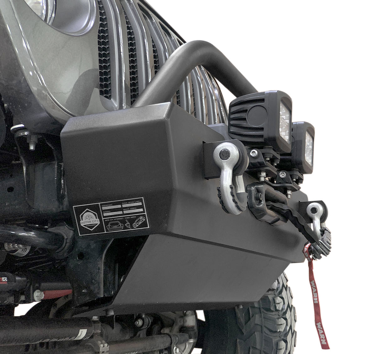 Motor City Aftermarket JLSP18 Skid Plate for 1820 Jeep Wrangler JL