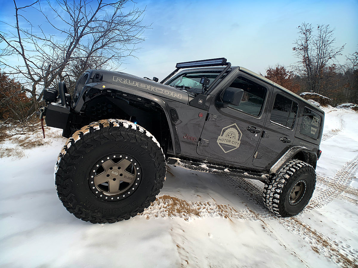 Motor City Aftermarket Jlws18 Windshield Light Bar Mount