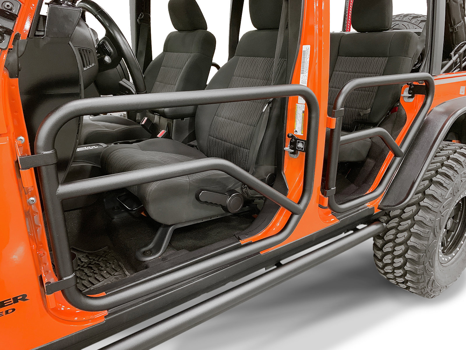 Motor City Aftermarket Tube Doors For 07 18 Jeep Wrangler Jk