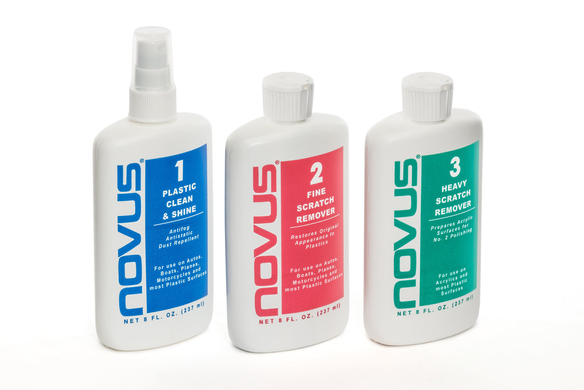 Novus 7100 NOVUS Plastic Polish Kit