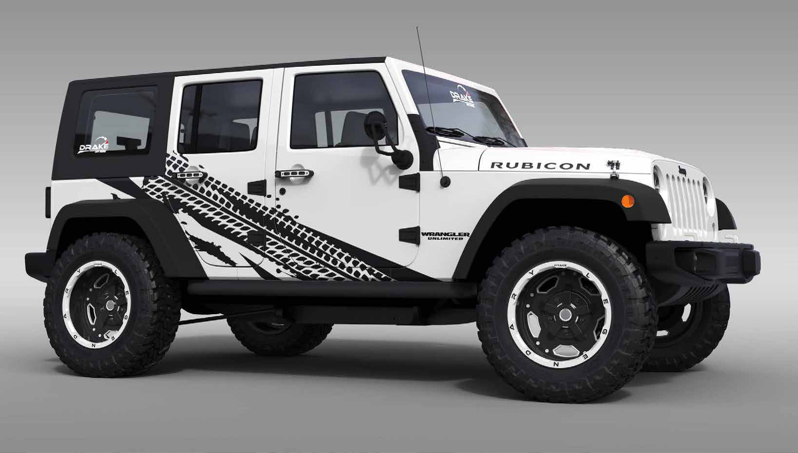Drake Off Road OG-TRCR-JP OG Innovations Tracer Decal for 07-18 Jeep  Wrangler Unlimited JK 4 Door | Quadratec