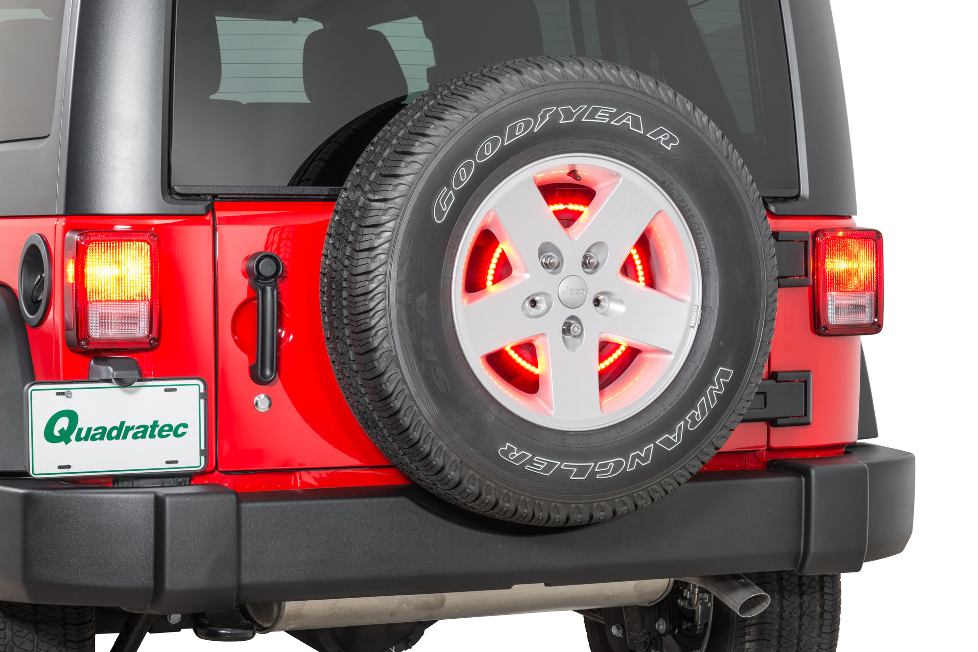 Rugged Ridge 11585 04 3rd Brake Light Led Ring For 87 18