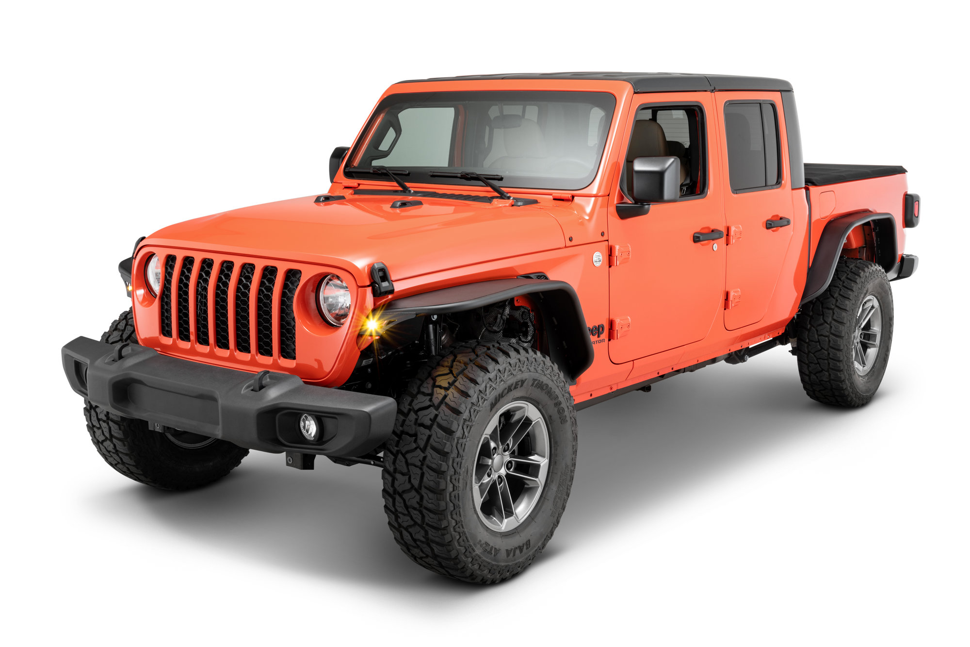 Rugged Ridge Steel Tube Fenders for 2022 Jeep Gladiator JT Quadratec