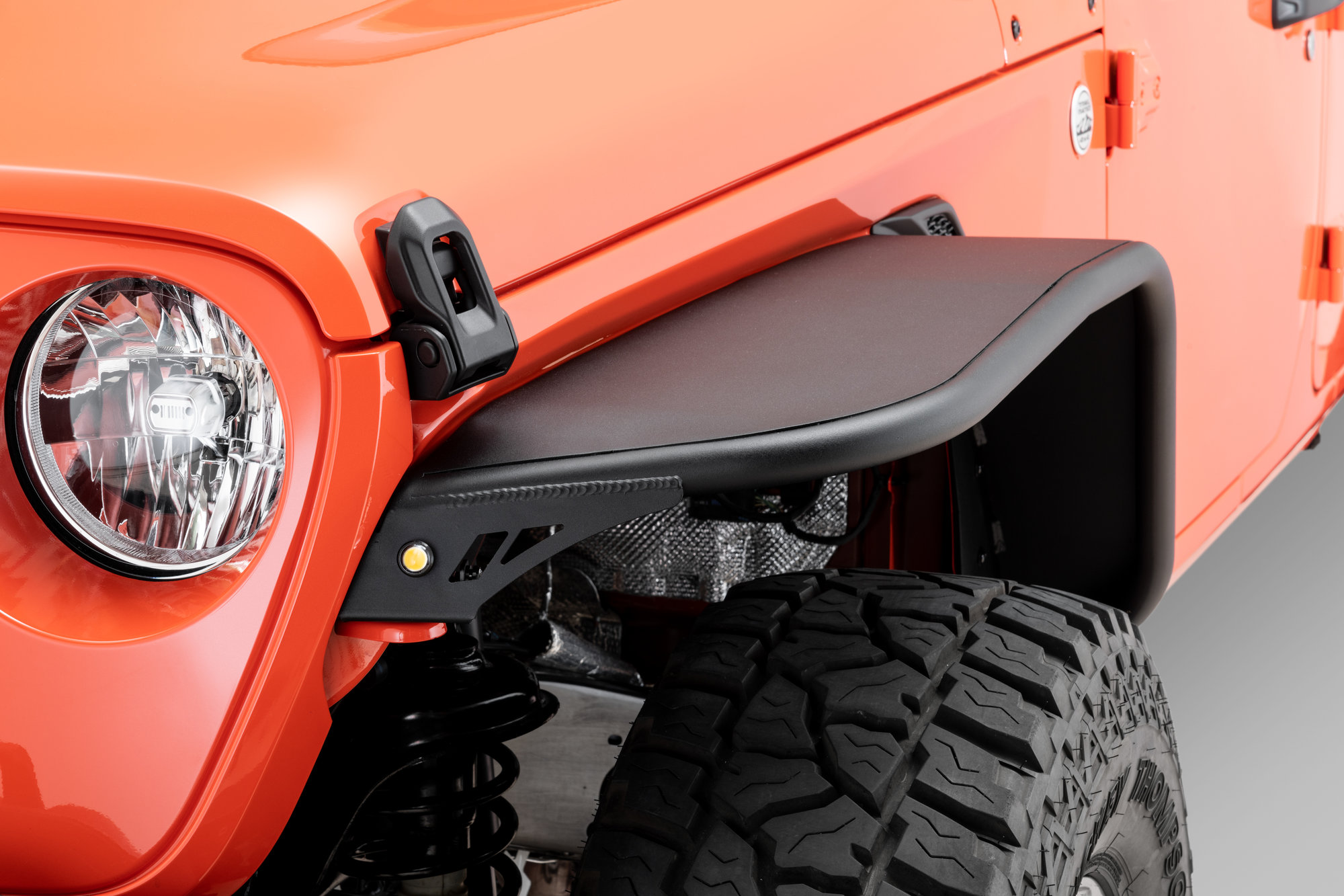 Rugged Ridge Steel Tube Fenders for 2022 Jeep Gladiator JT Quadratec