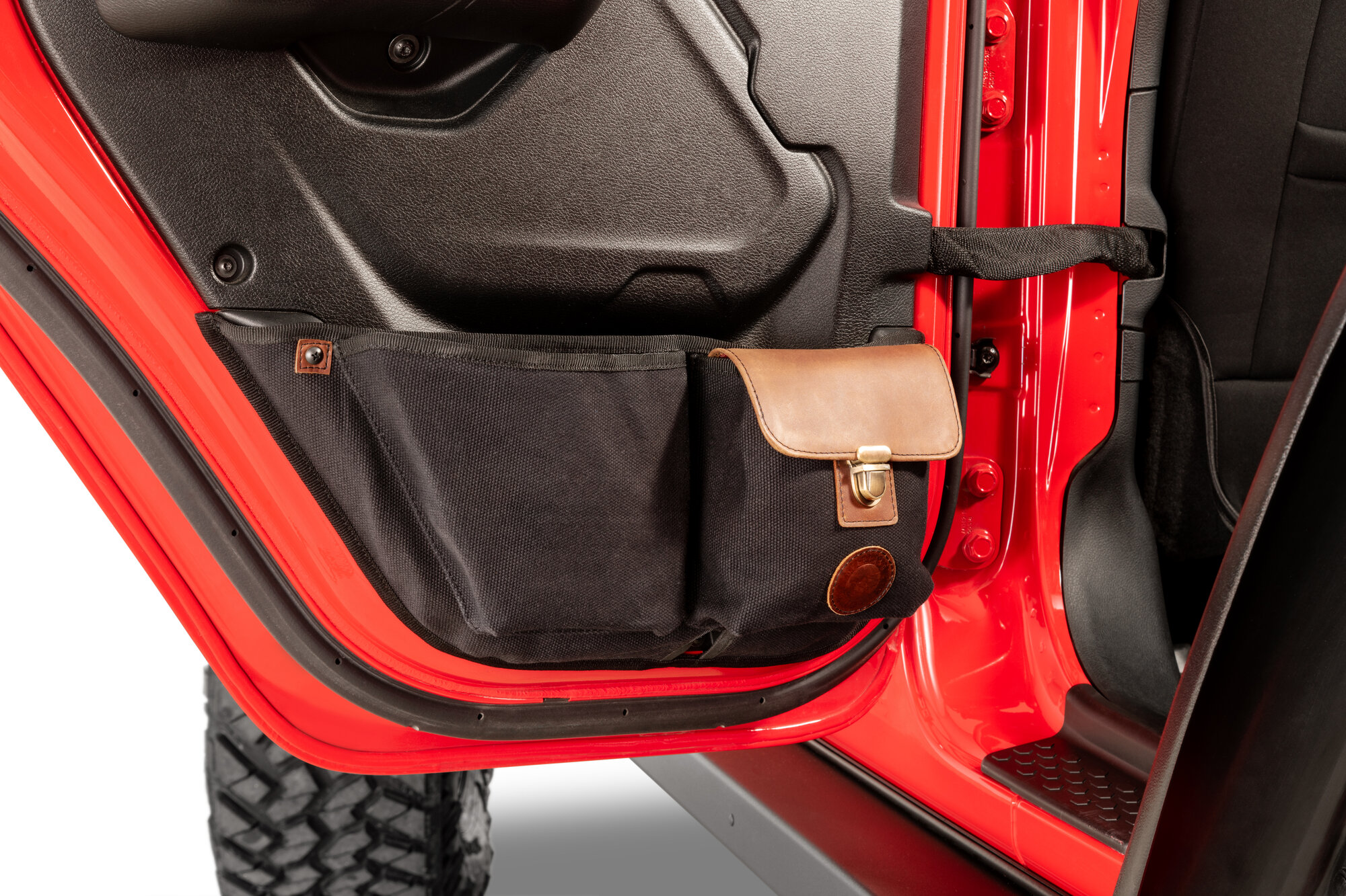 Overland Outfitters Door Panel Pockets for 18-24 Jeep Wrangler JL