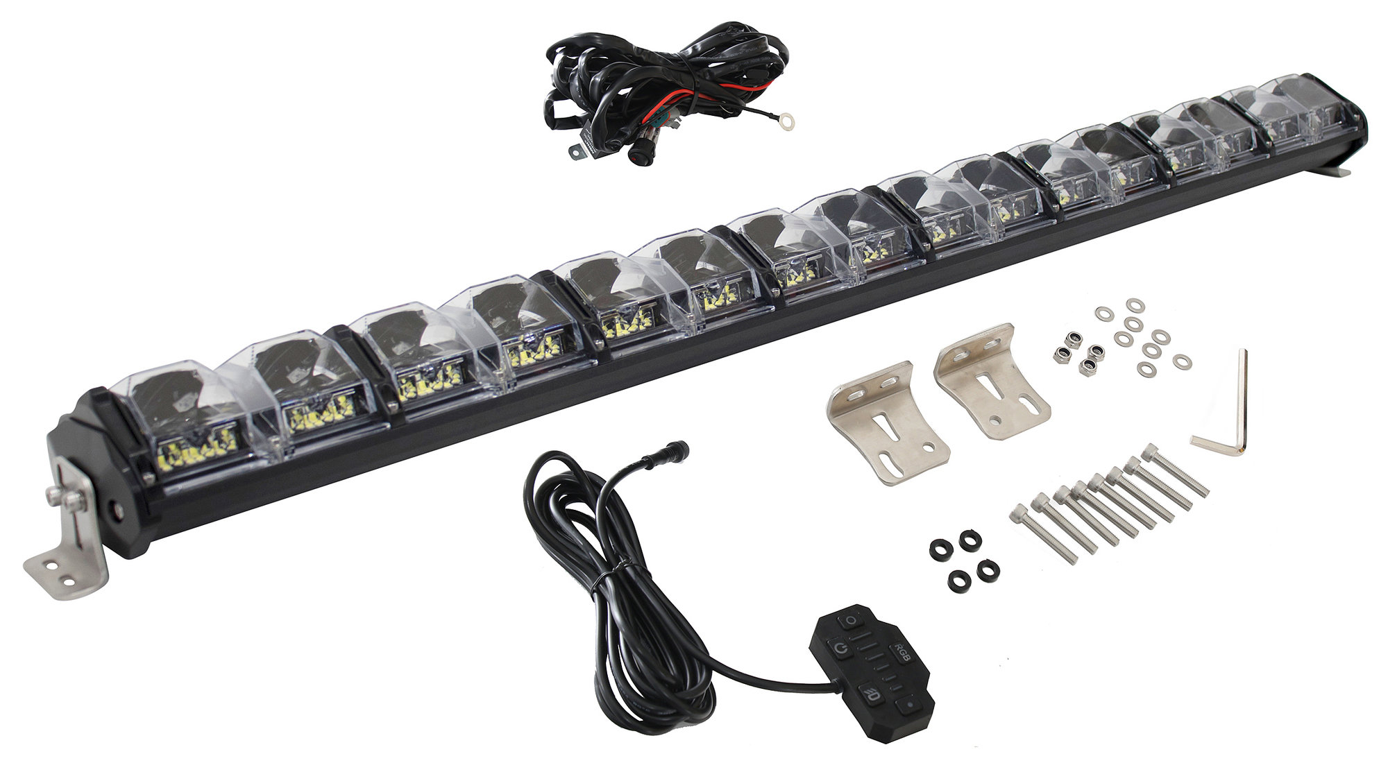 Quality Light Bars >> Overland Vehicle Systems 15010401 40 Eko Led Light Bar With Variable Beam Patterns Quality Light Bars >> Overland Vehicle Systems 15010401 40 Eko Led Light Bar With Variable Beam Patterns