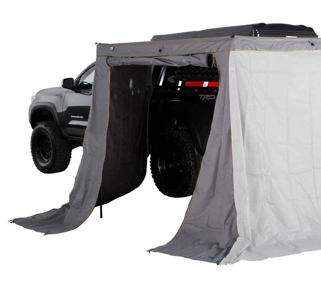 Overland Vehicle Systems Nomadic 270 LTE Awning Walls for Driver Side