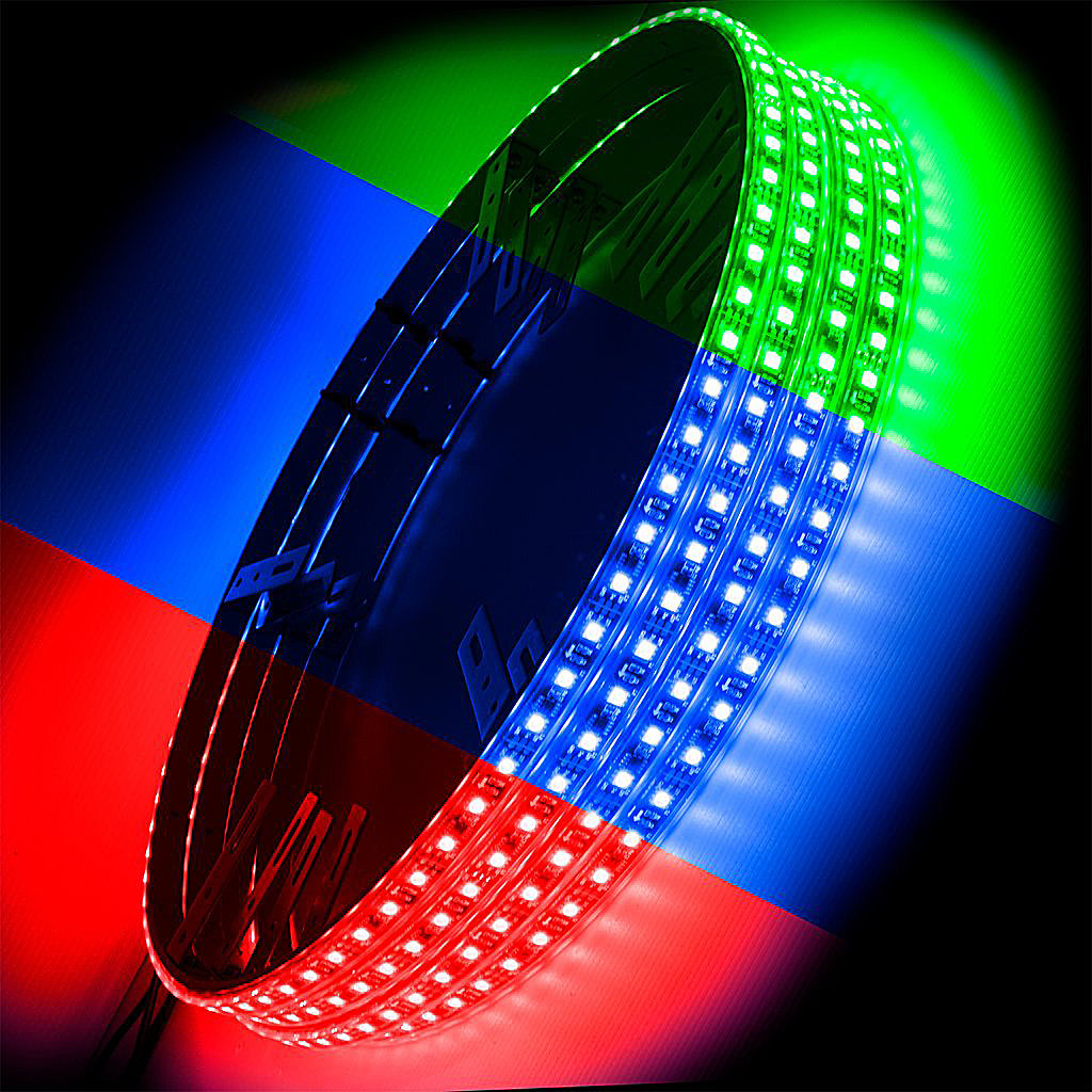 Oracle Lighting 4210334 LED Illuminated Wheel Rings ColorSHIFT