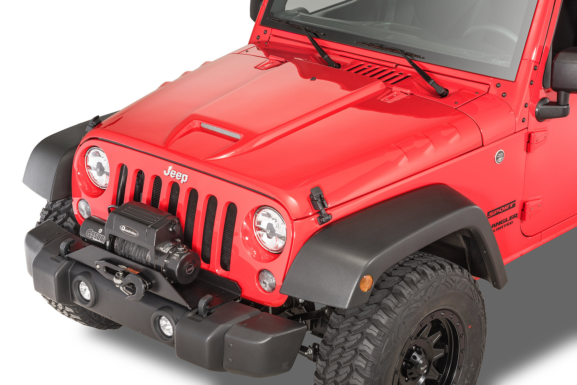 Owens Products J15003 Venom Ii Hood For 07 18 Jeep