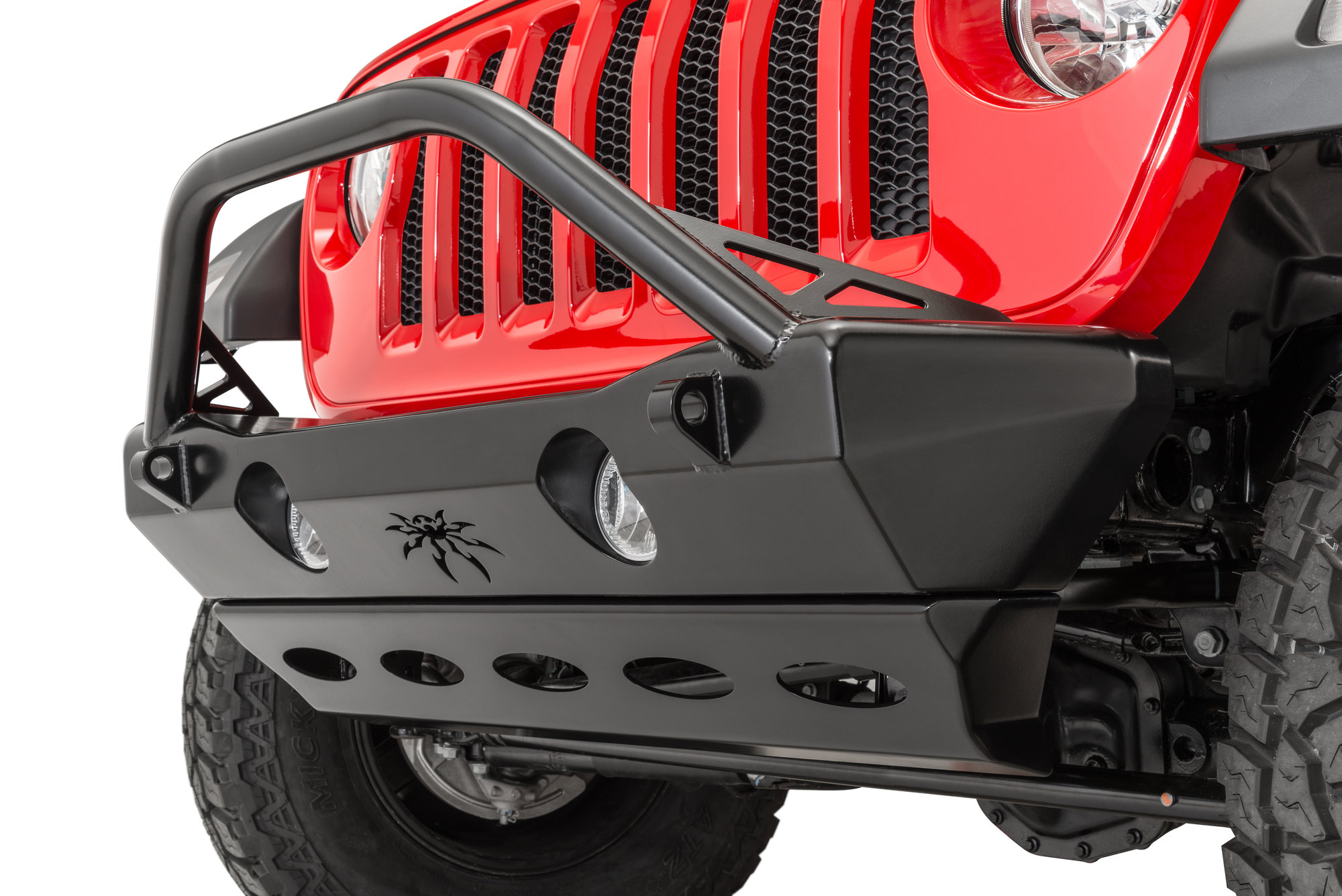 Poison Spyder 1958030P1 Crawler Front Bumper Skid Plate for 1823