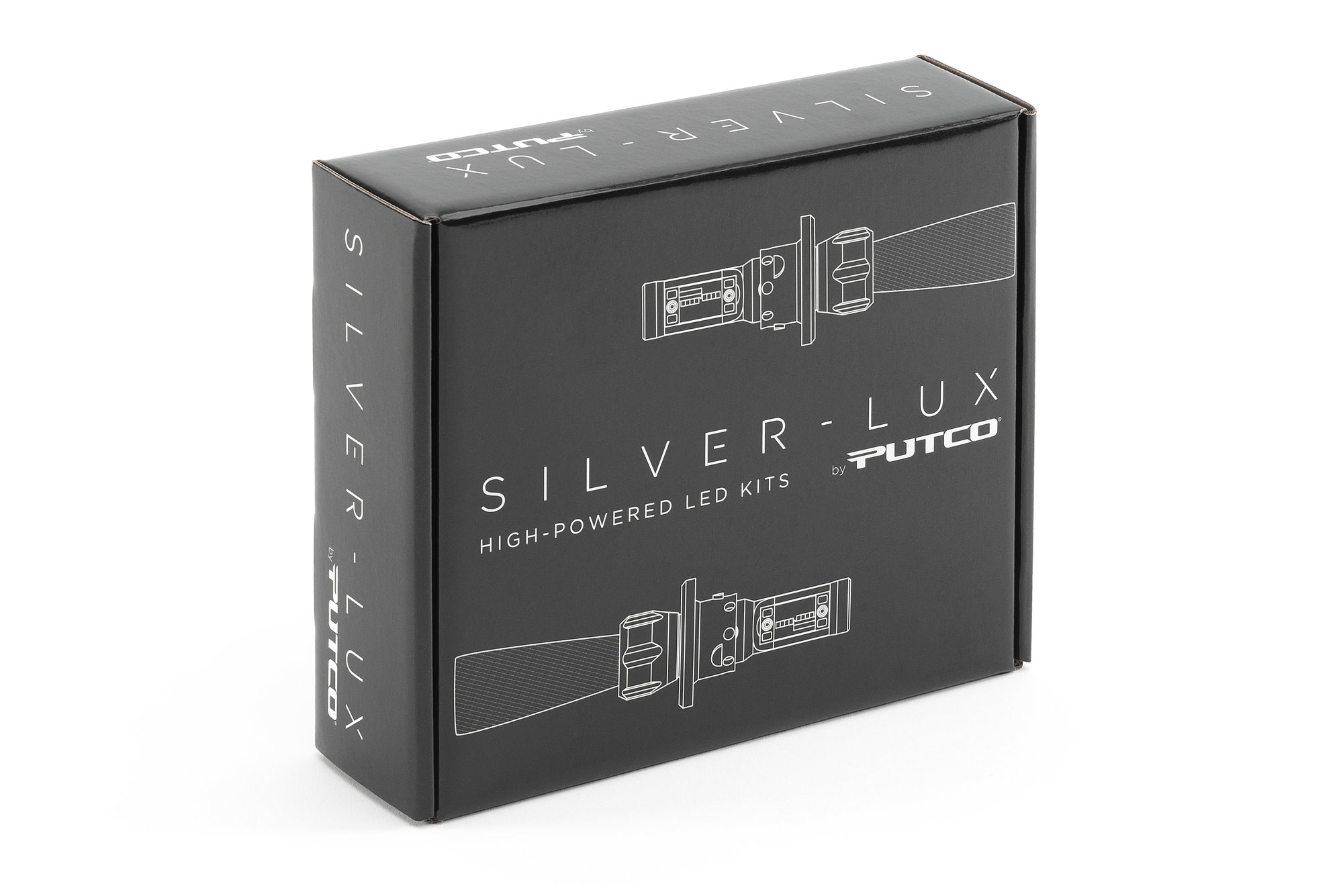 Putco 280h13 Silver Lux Led Headlight Bulb Pair For 07 18