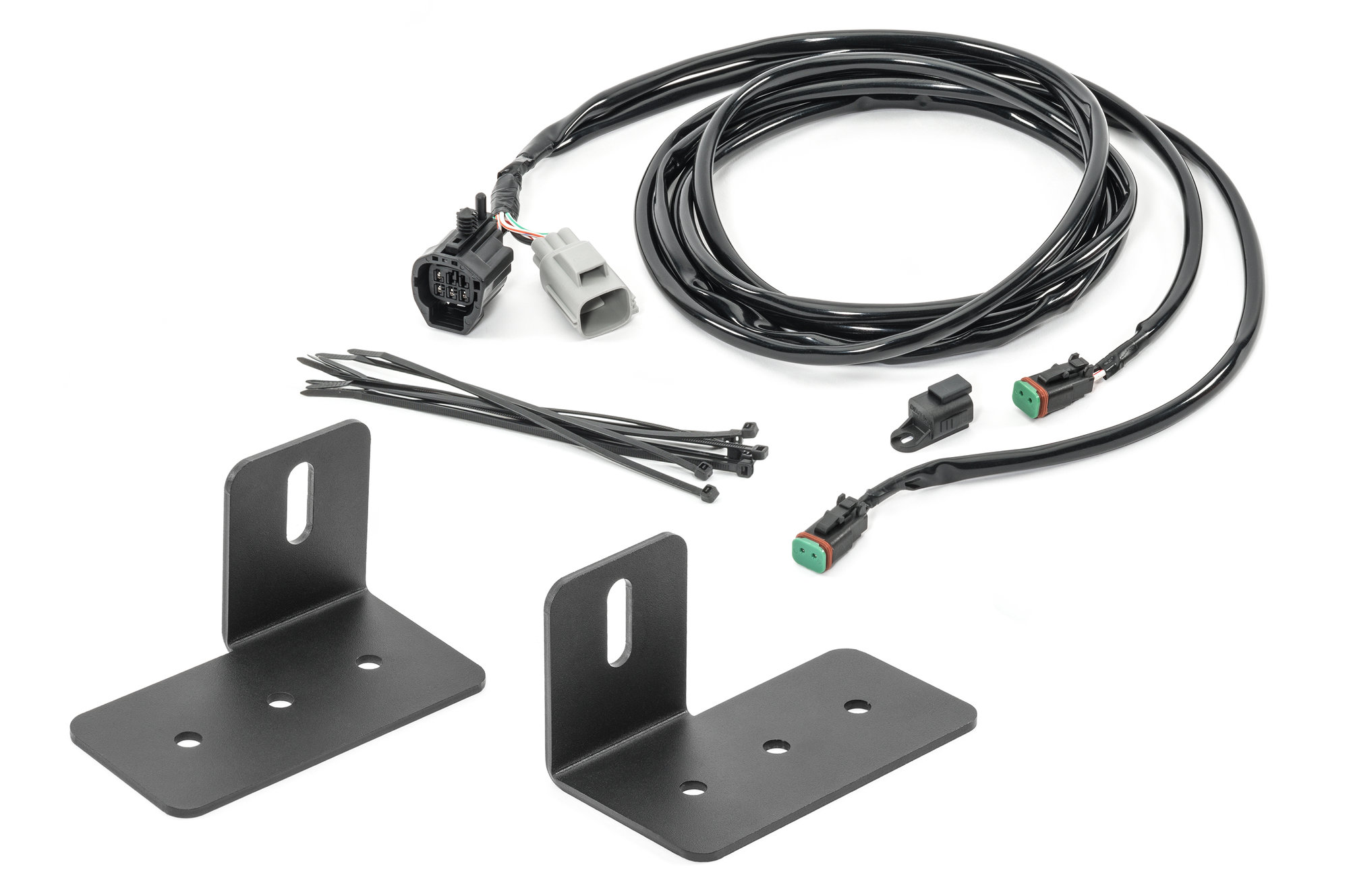 Quadratec Back Up Light Mounts with Wiring Harness for 07-18 Jeep Wrangler JK. Previous Next