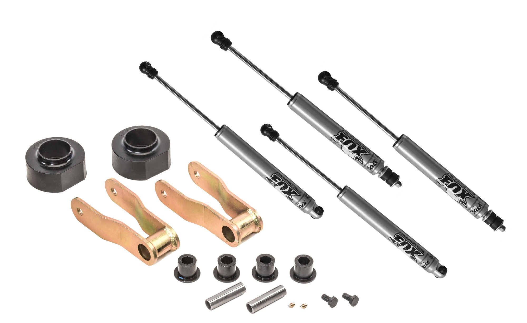 Quadratec 16400 0150 Maximum Duty 2 Coil Spring Spacer Lift Kit with