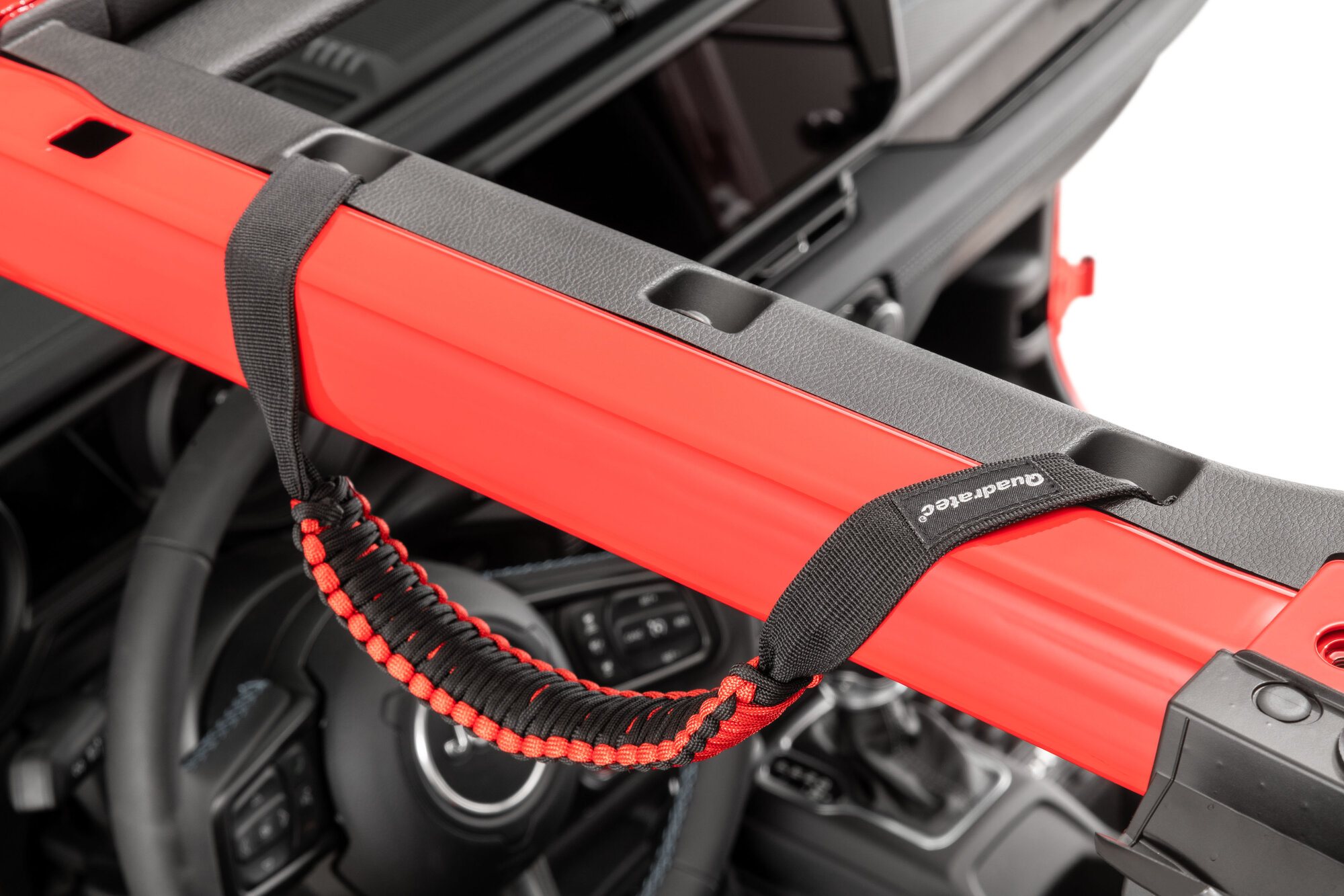 Quadratec 550 Paracord Front Grab Handle Pair for 97-26 Jeep