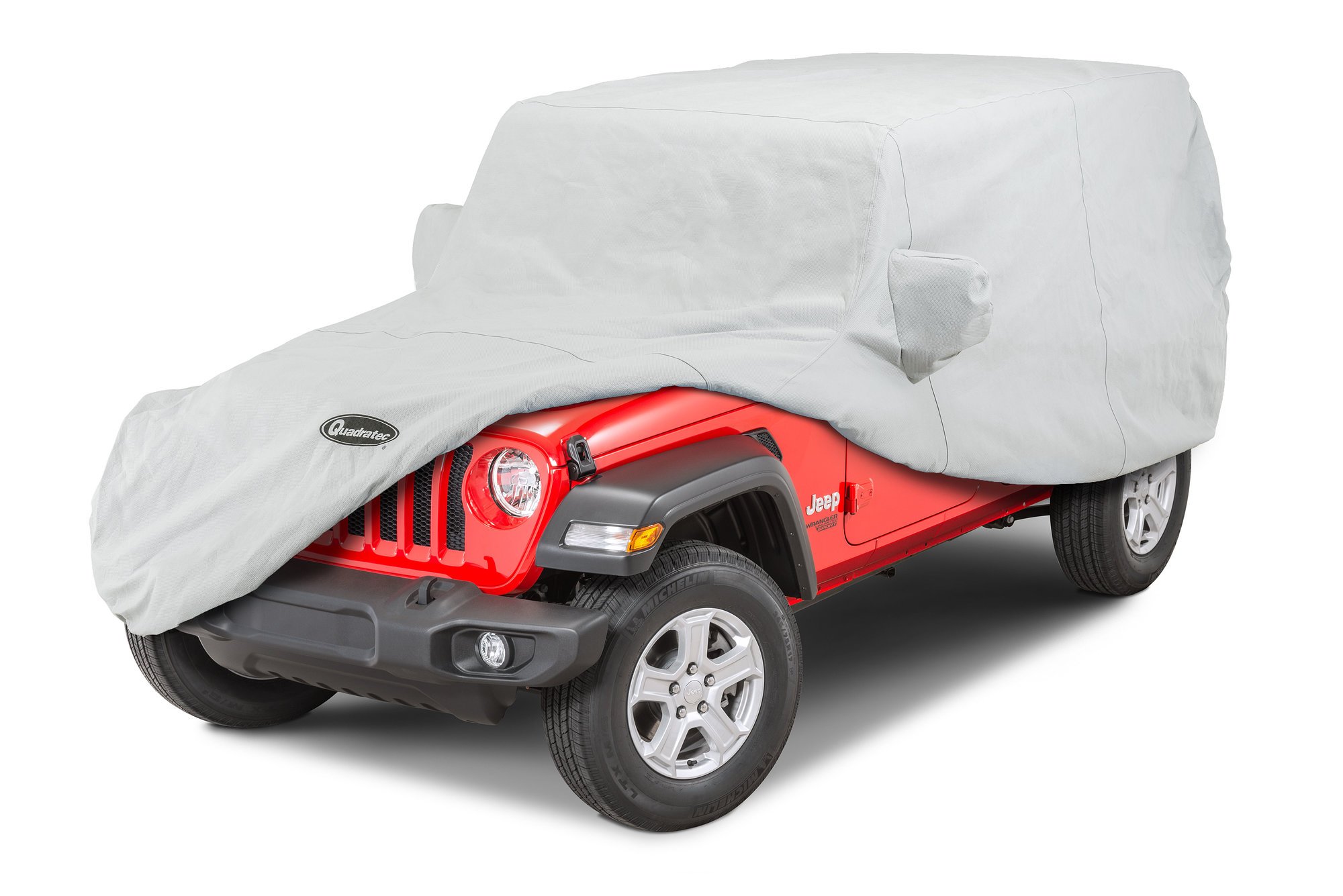 Quadratec Softbond 5-Layer Full Car Cover for 07-22 Jeep Wrangler