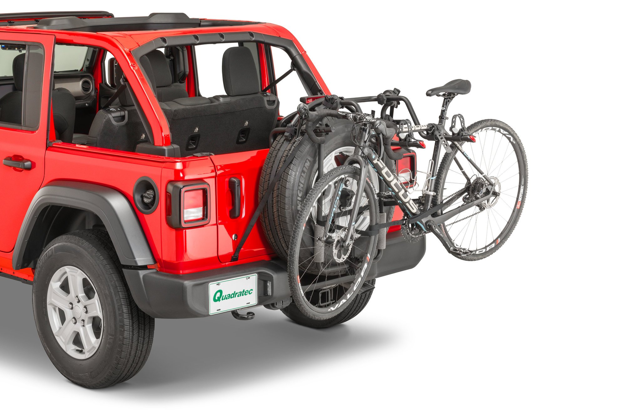 Quadratec Spare Tire Mount 2 Bike Rack 