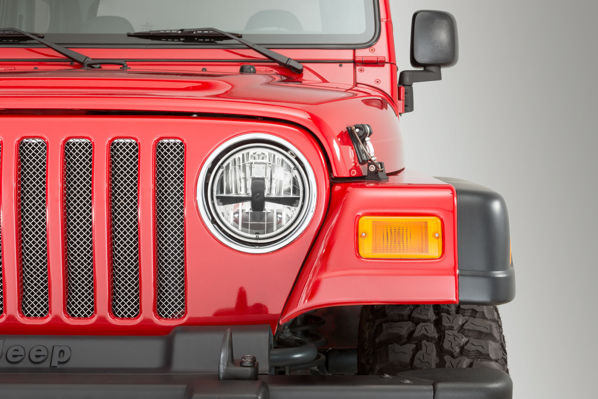 Arriba 81+ imagen jeep wrangler tj led headlights