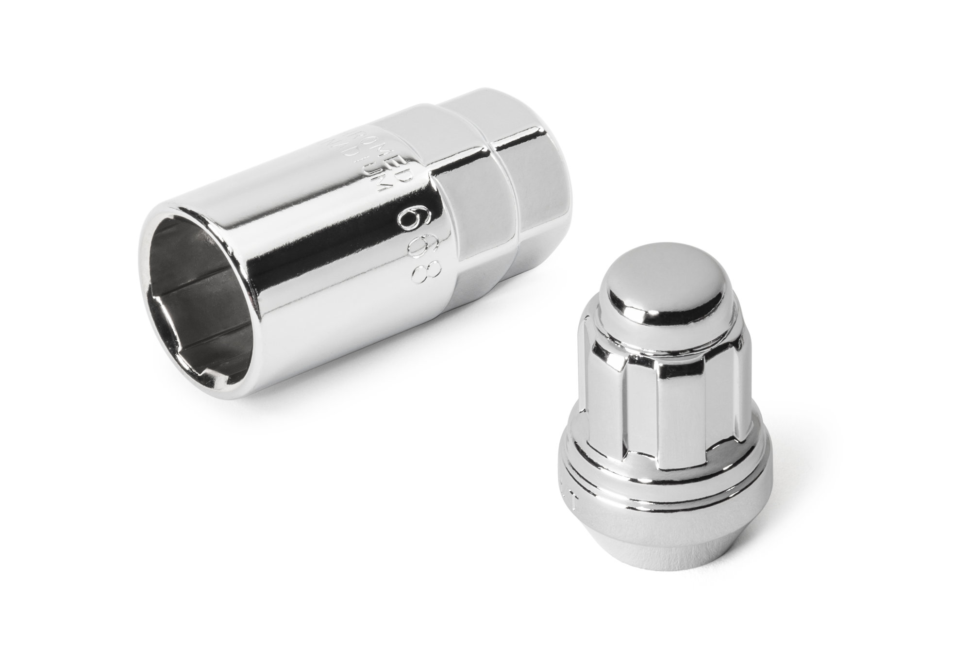 Quadratec 23 Piece Classic Acorn Style Wheel Lug Nut Kit for Jeep CJ