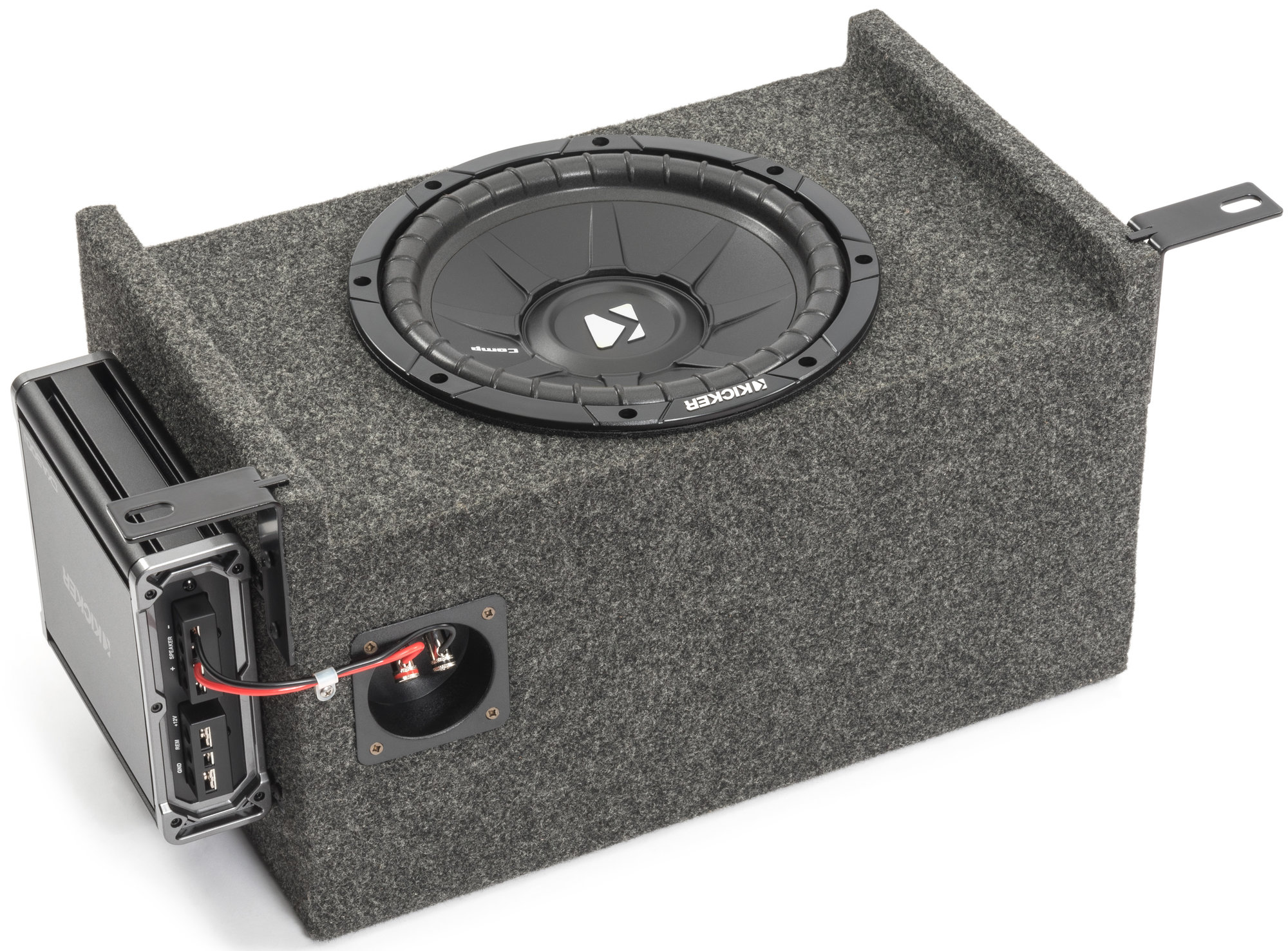 Quadratec JWSUBK10 Custom Rear Subwoofer Kit with 10